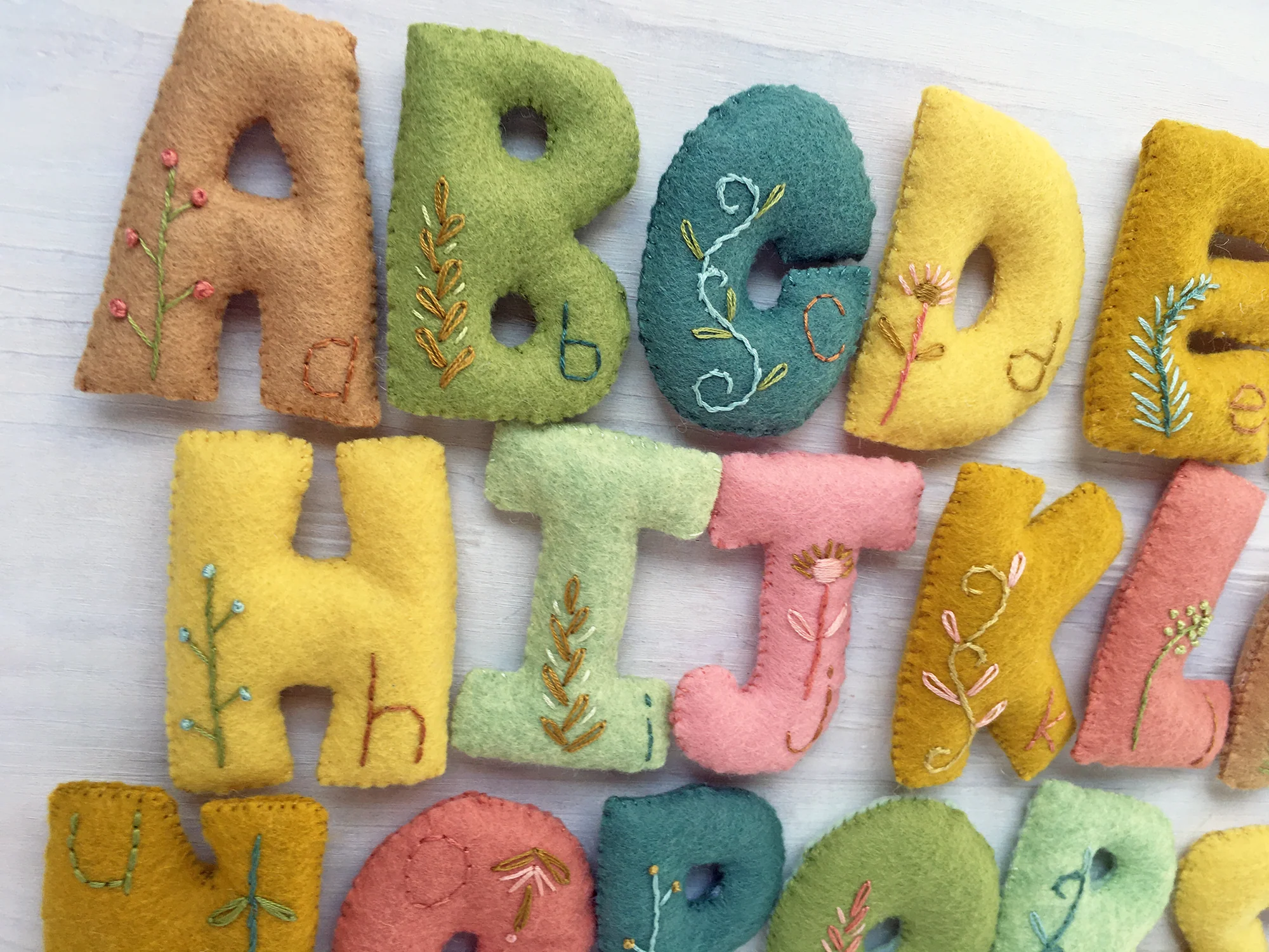 Alphabet Felt Pattern - Image 2