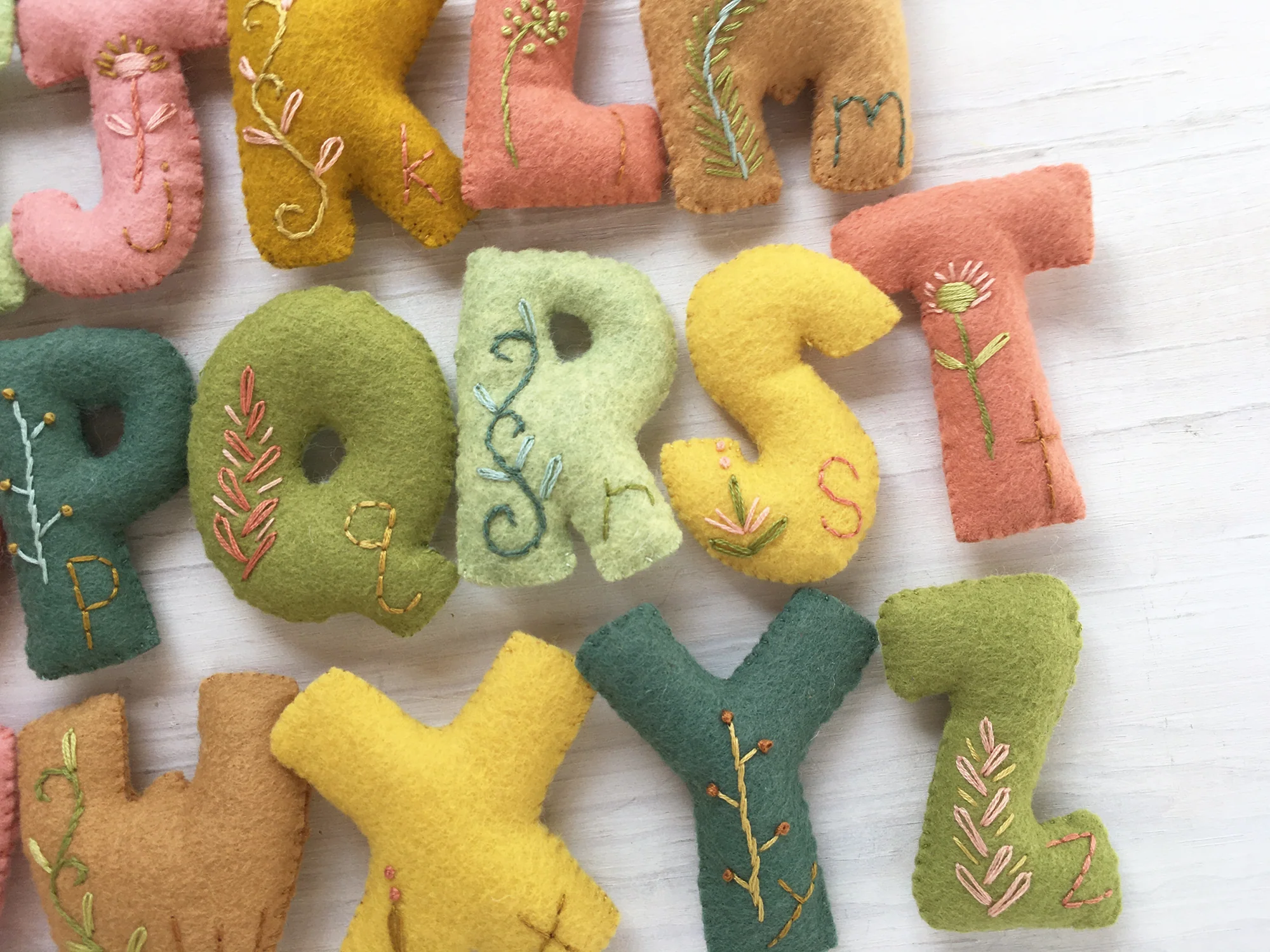 Alphabet Felt Pattern - Image 3