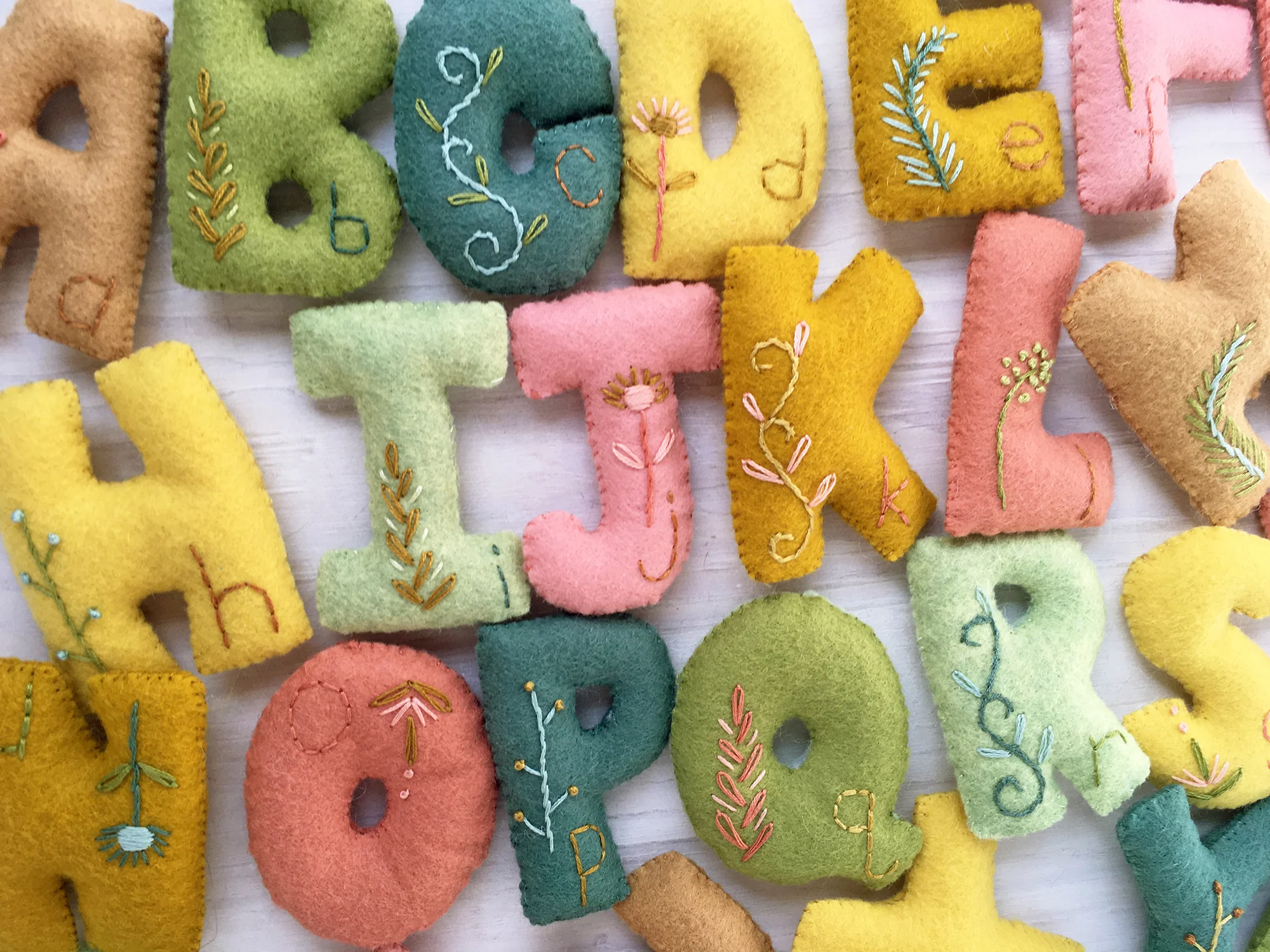 Alphabet Felt Pattern - Image 4