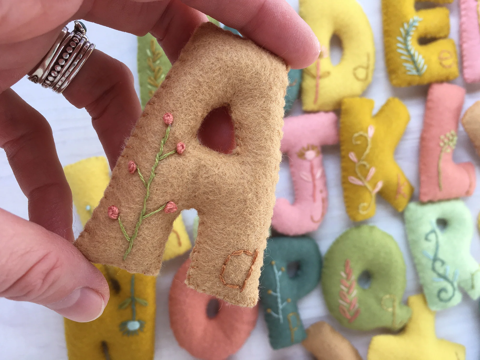 Alphabet Felt Pattern - Image 5