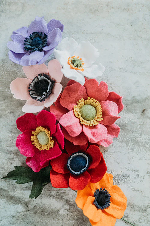 Anemone Coronaria, Intermediate PDF Pattern - Image 4