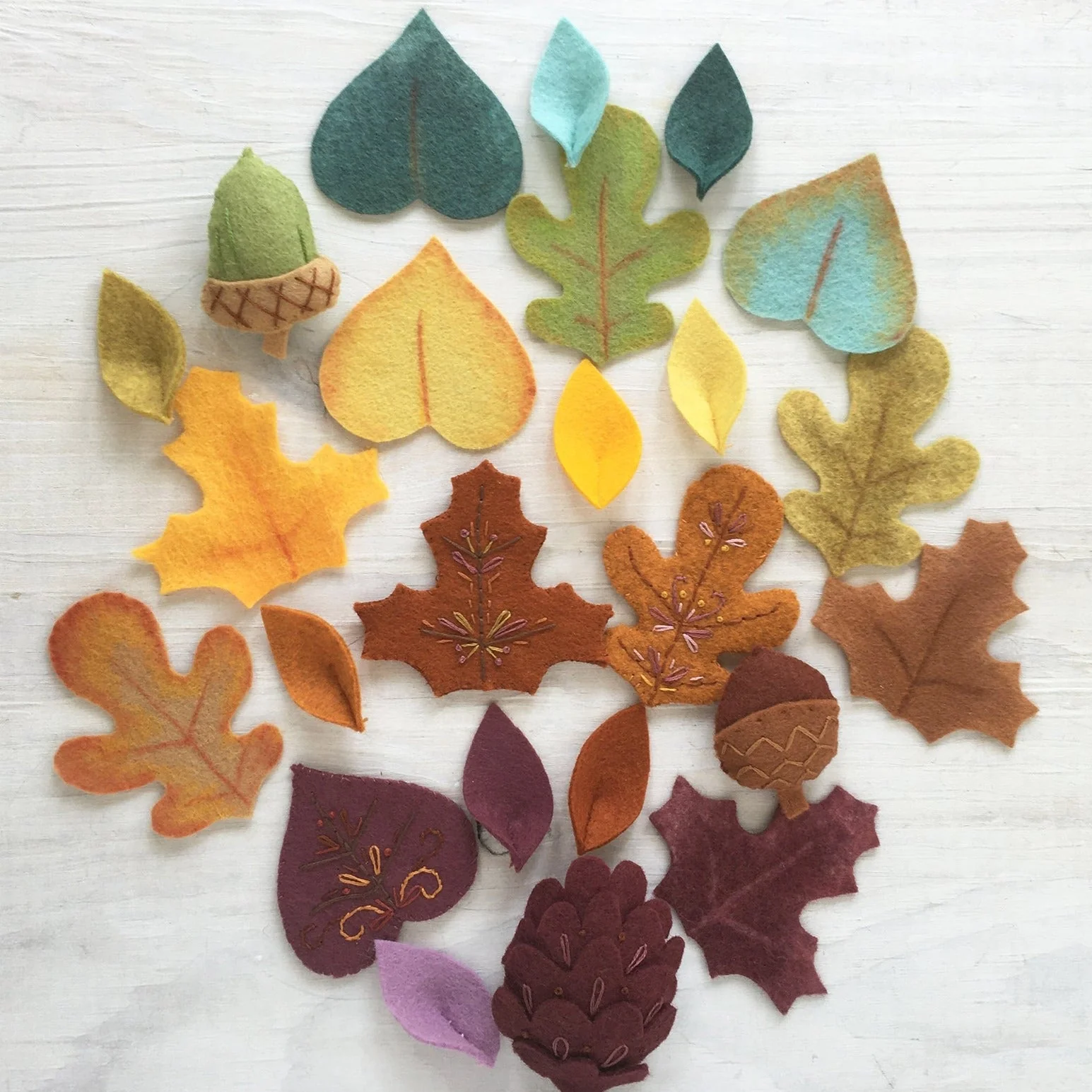 Autumn Leaves Pattern - Image 3