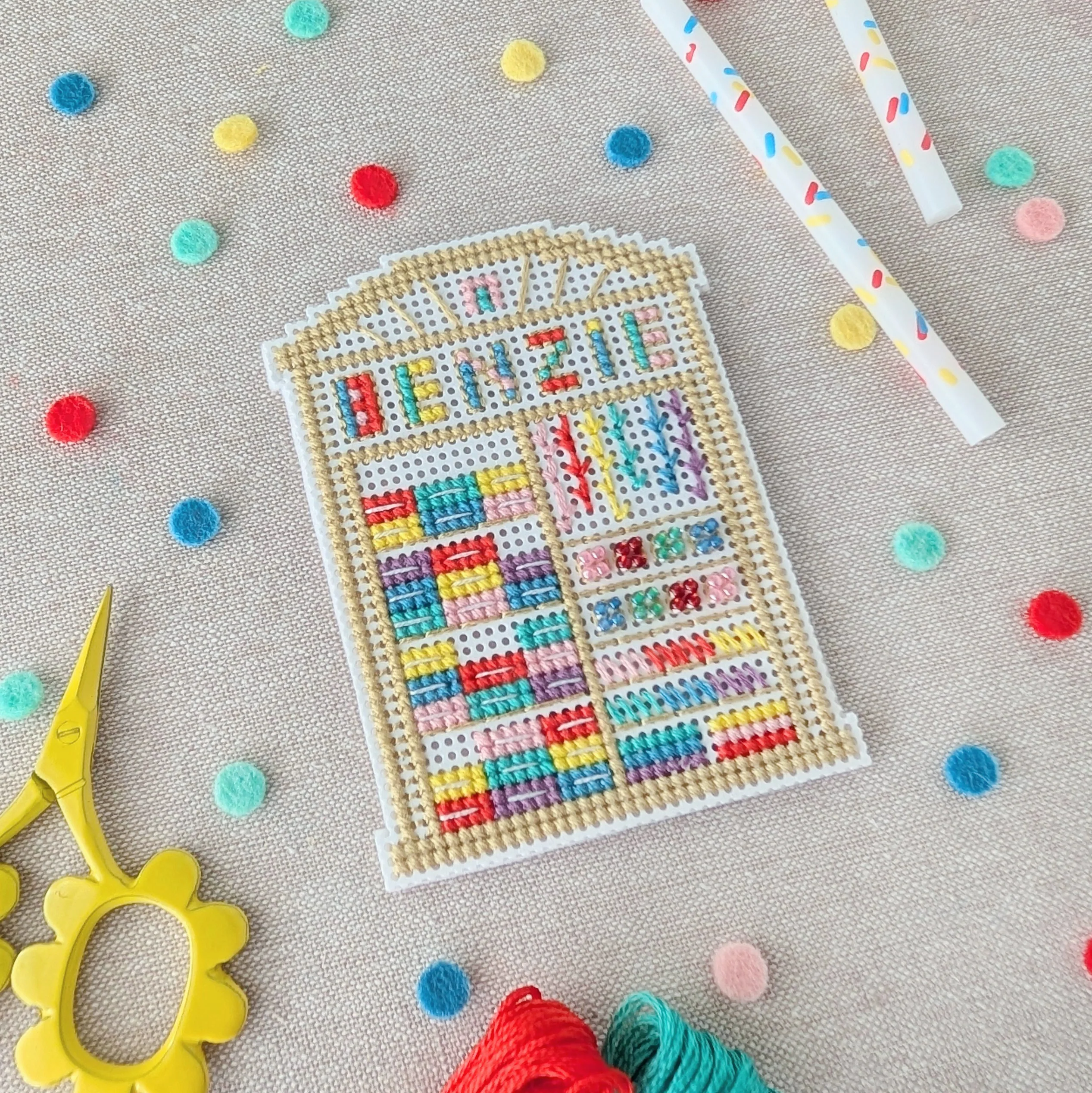 Benzie Anniversary Cross Stitch Kit - Image 2