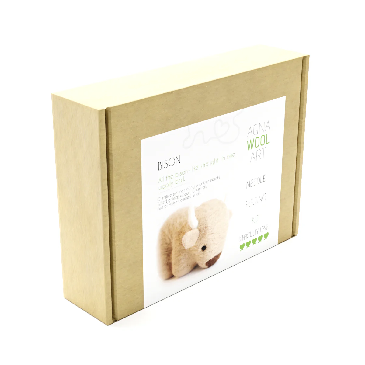 Bison, Needle Felting Kit - Image 11