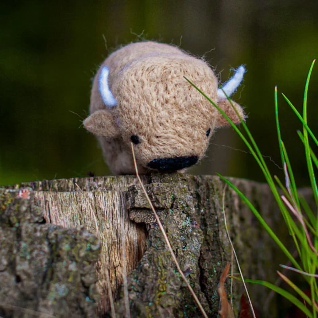 Bison, Needle Felting Kit - Image 3