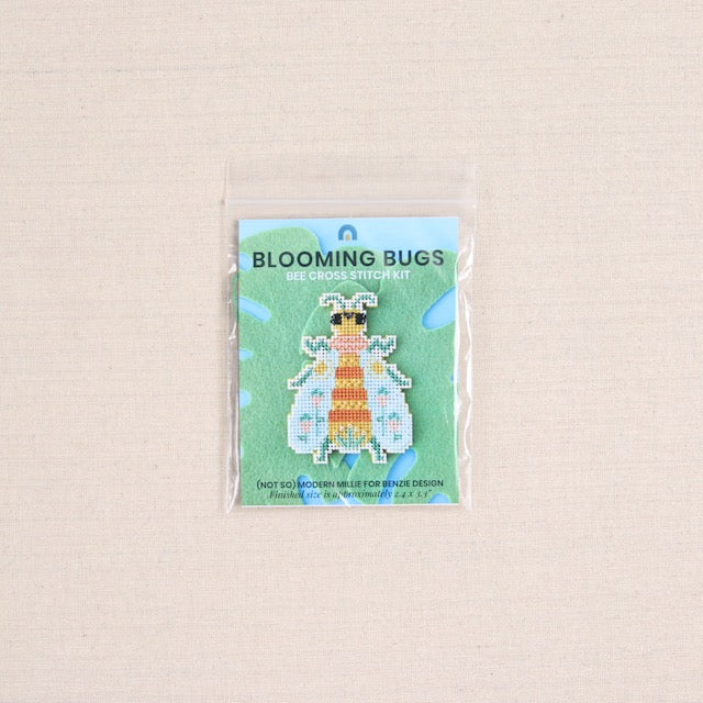 Blooming Bugs Bee Cross Stitch Kit - Image 2