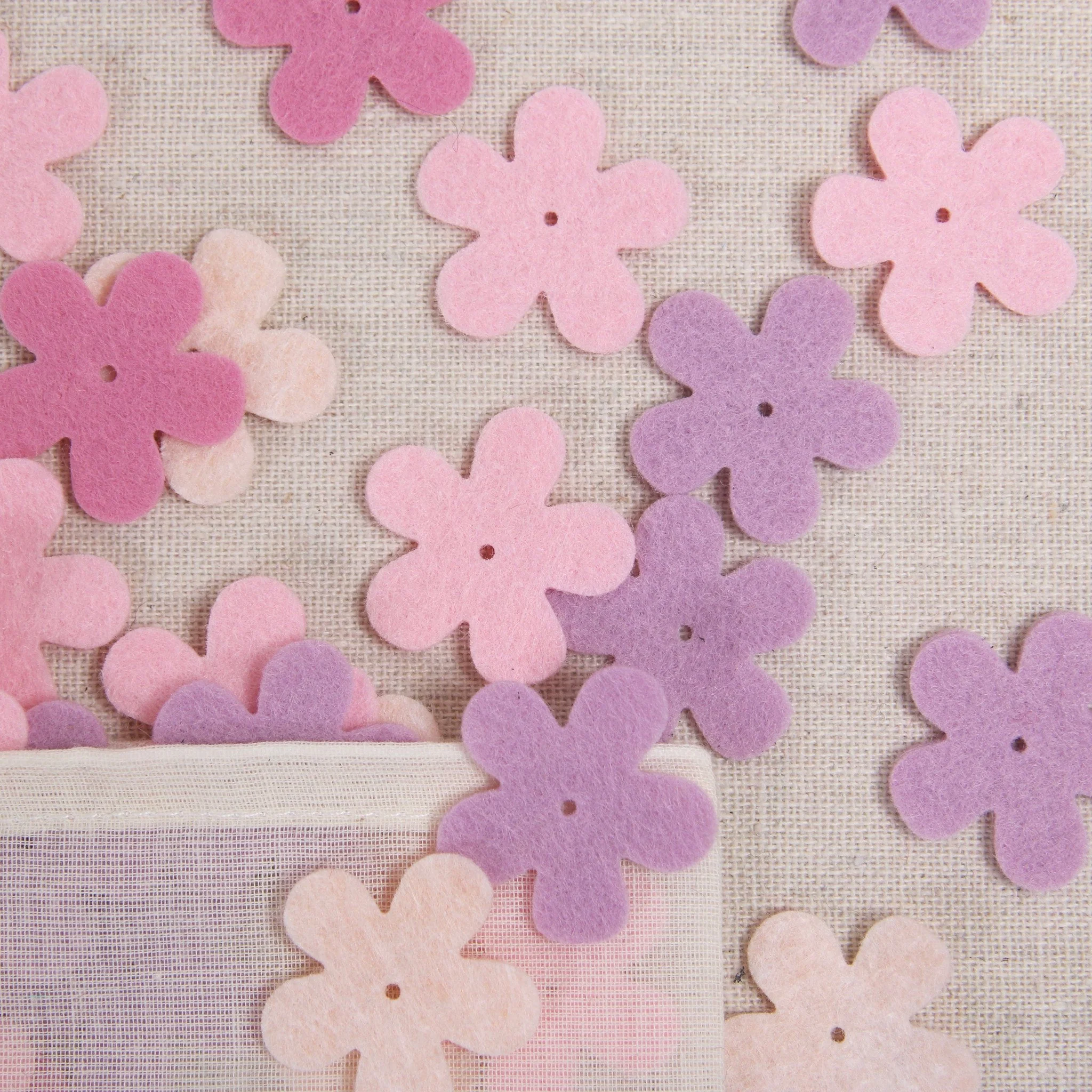 Felt-fetti Dainty Blossoms, die cut shapes - Image 4