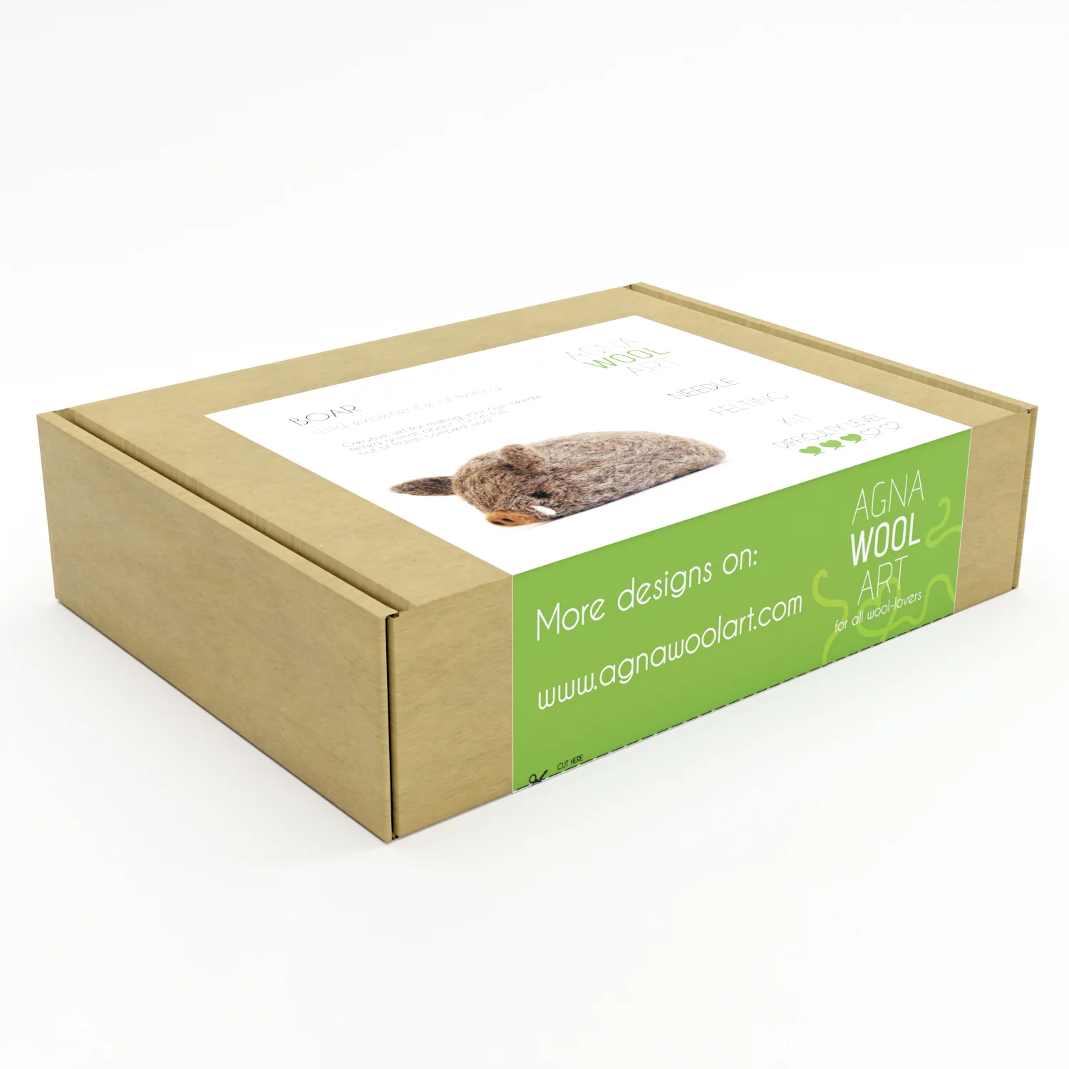 Boar, Needle Felting Kit - Image 10