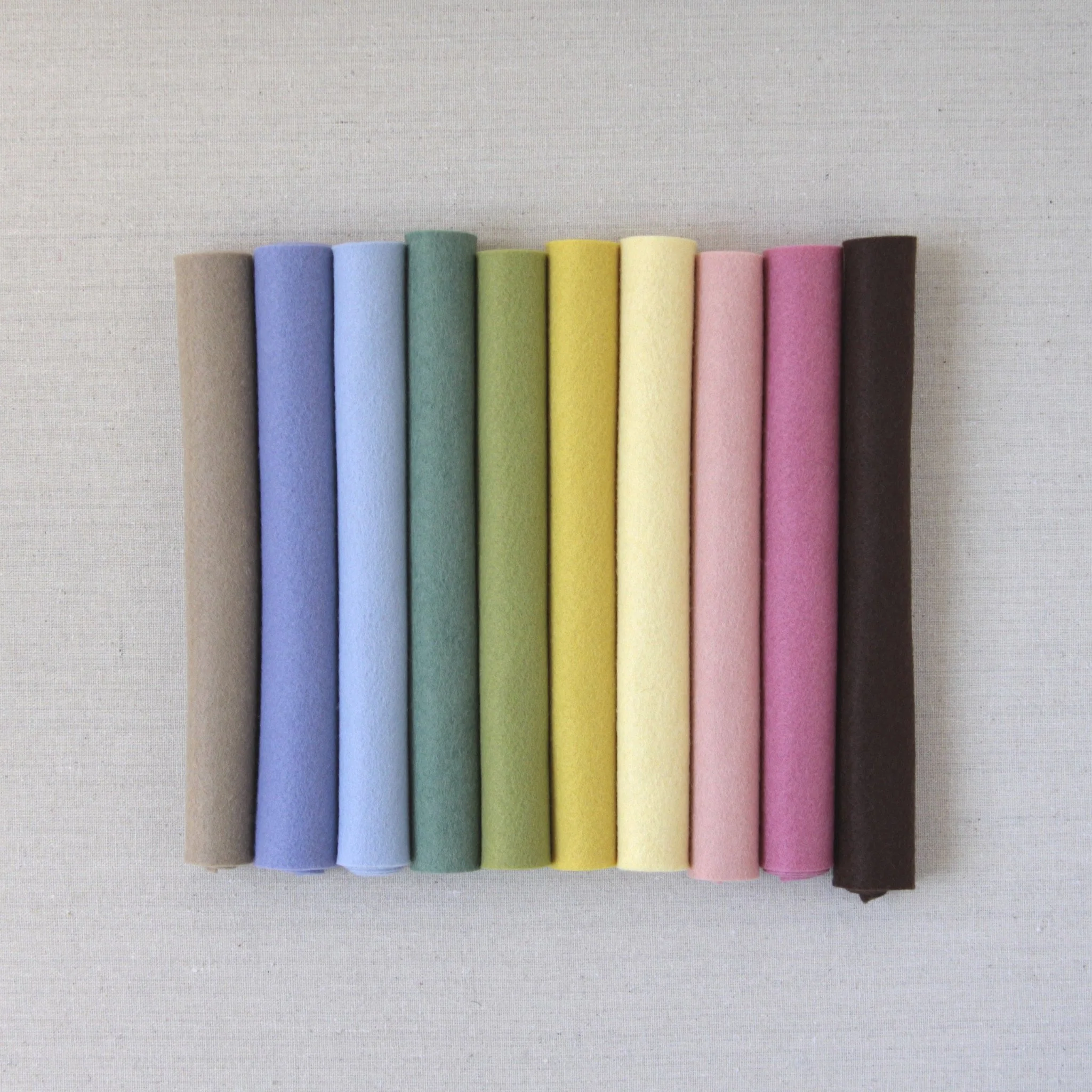 Brown Wool Blend Felt - Image 2