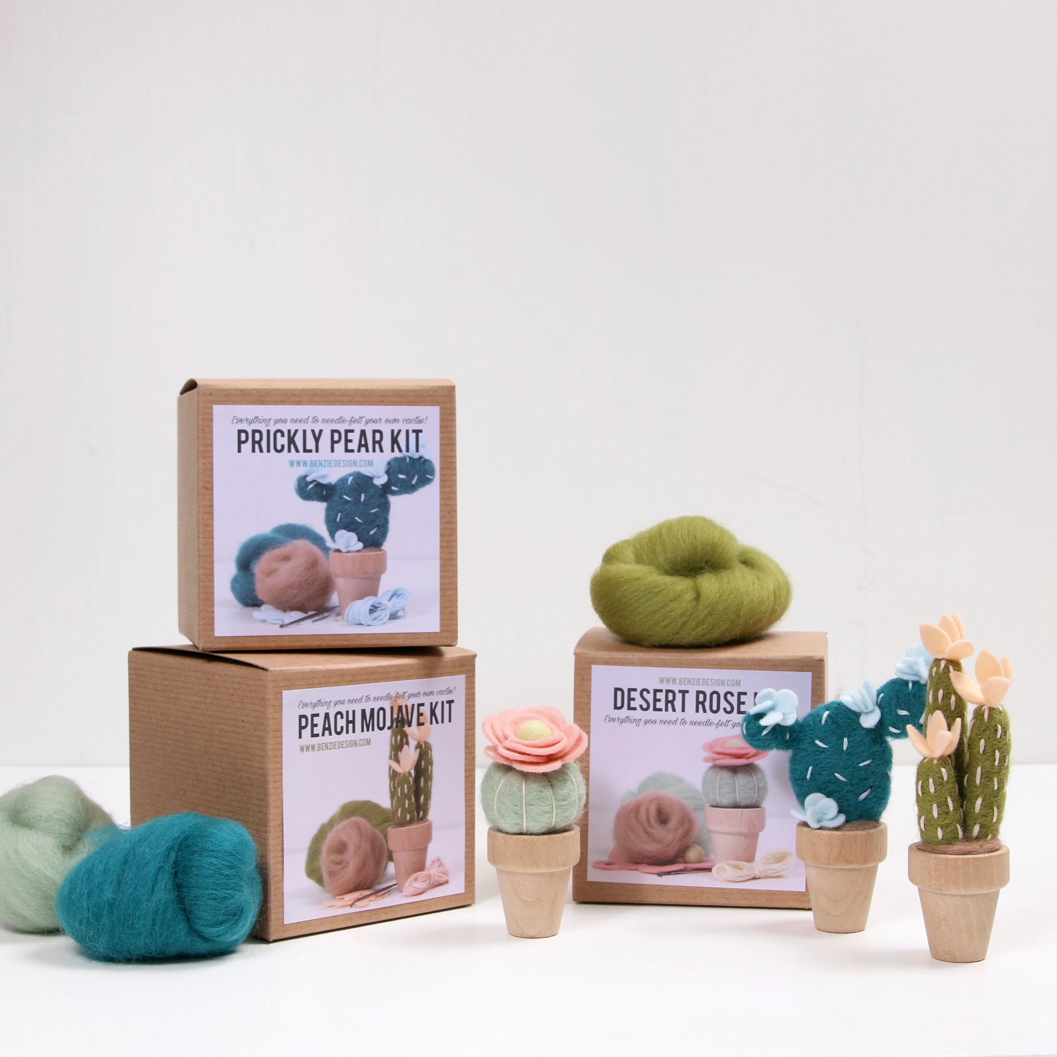Needle Felting Kit, Desert Rose - Image 4