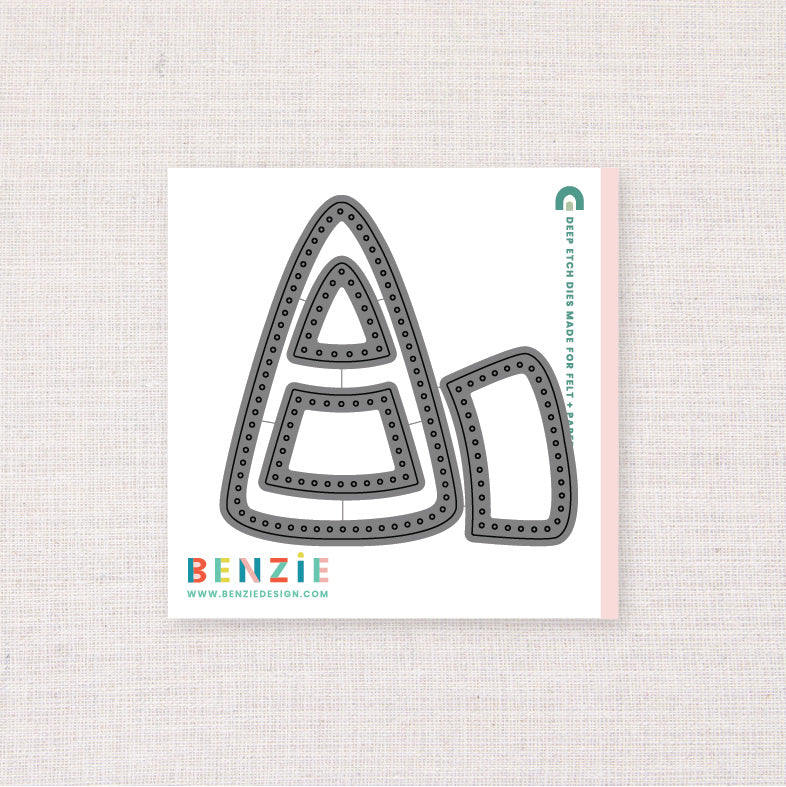 Candy Corn, Stitchable Deep Etch Die - Image 3