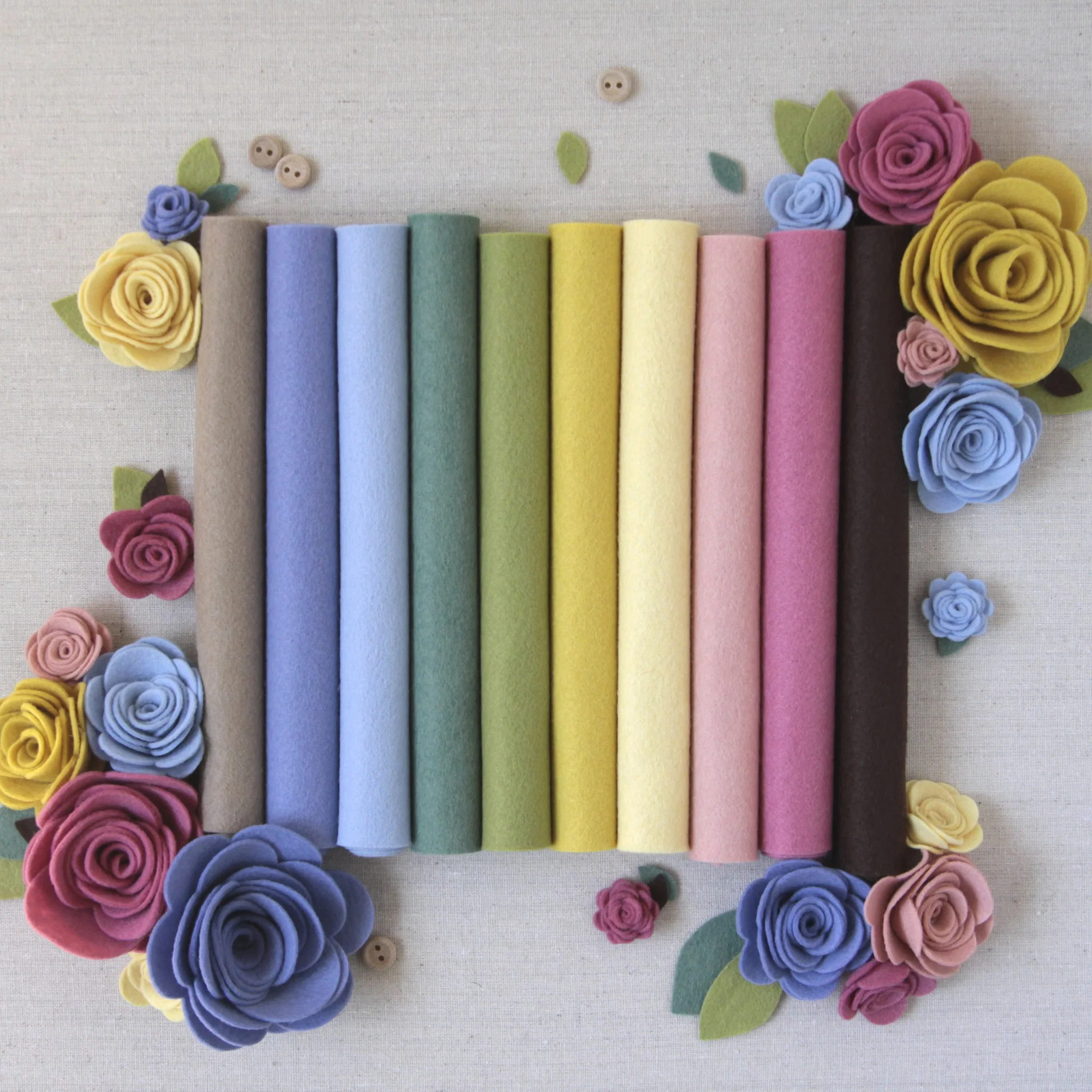 Castle Wool Blend Felt - Image 3