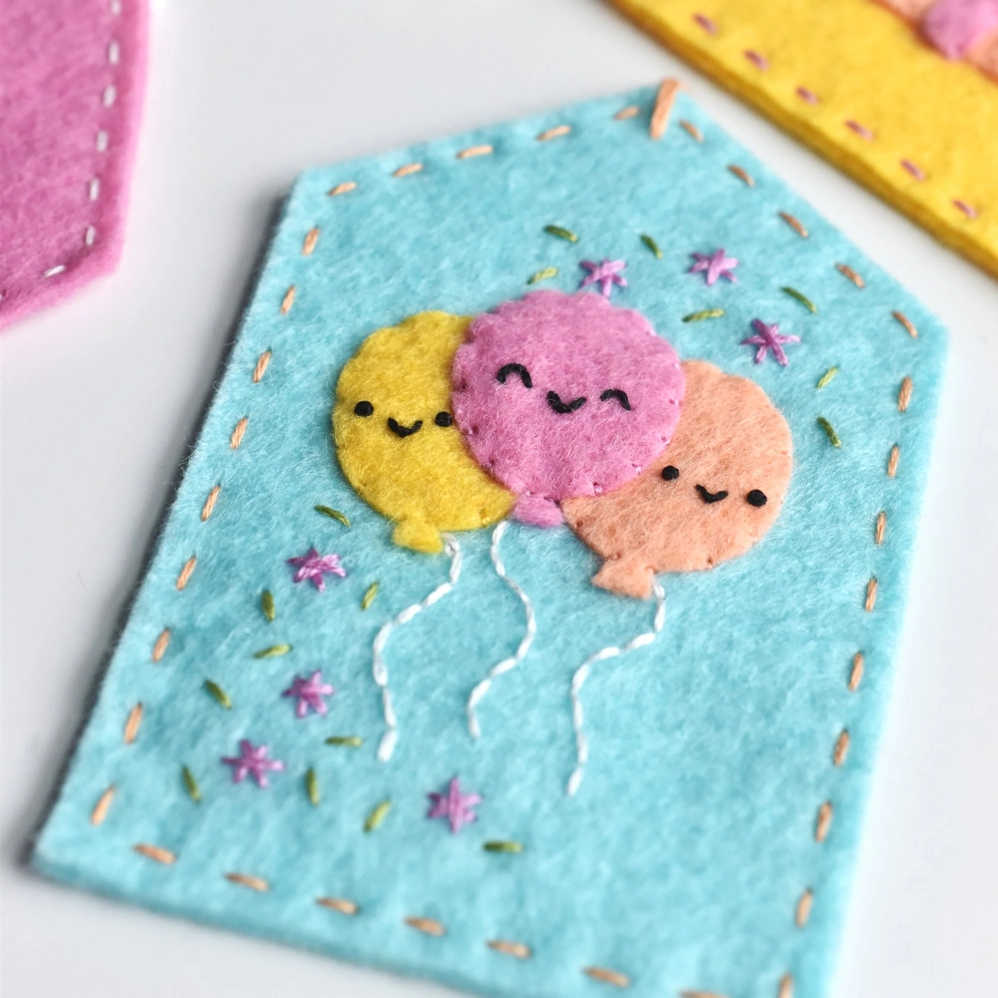 Celebrate Happy Felt Ornament Pattern - Image 6