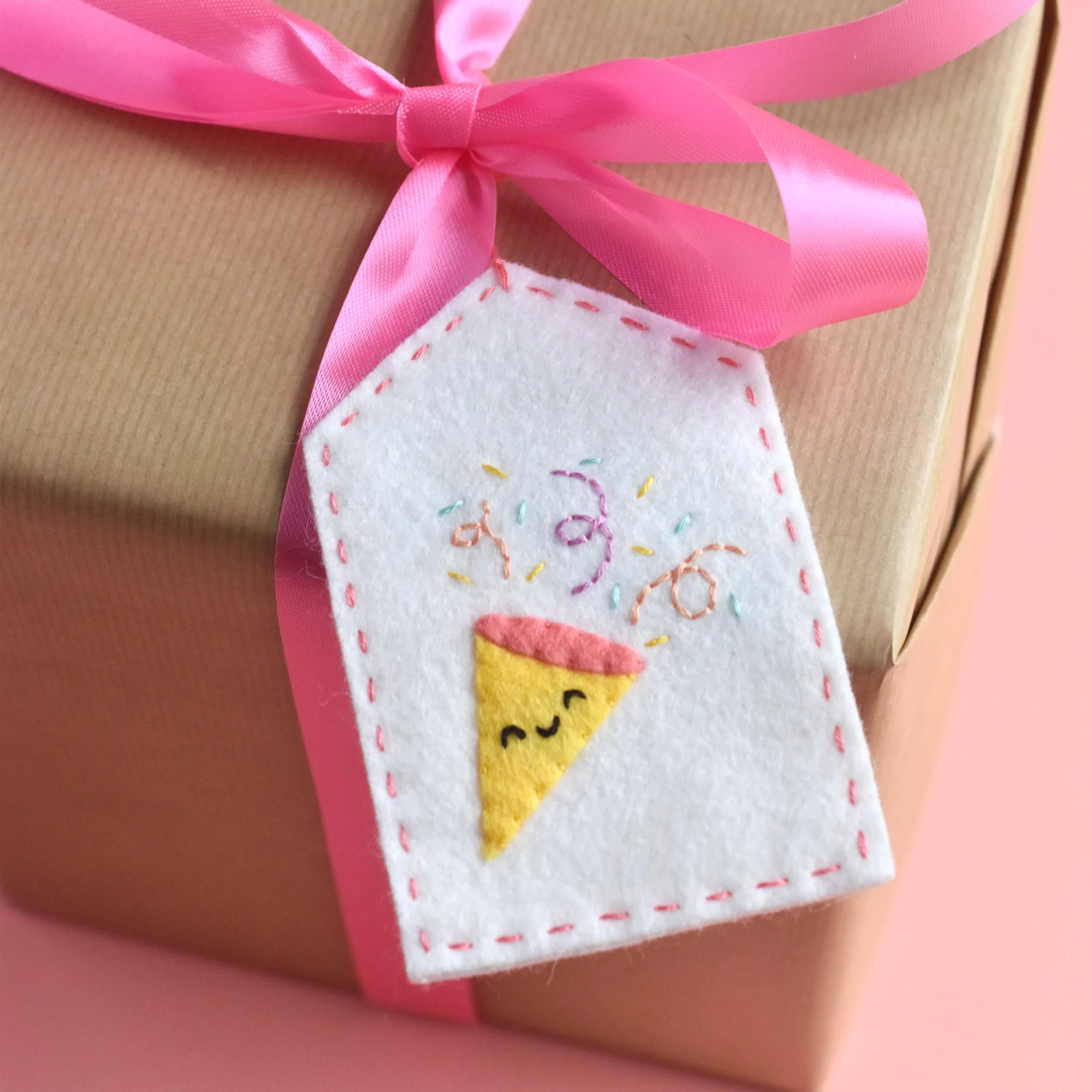 Celebrate Happy Felt Ornament Pattern - Image 7