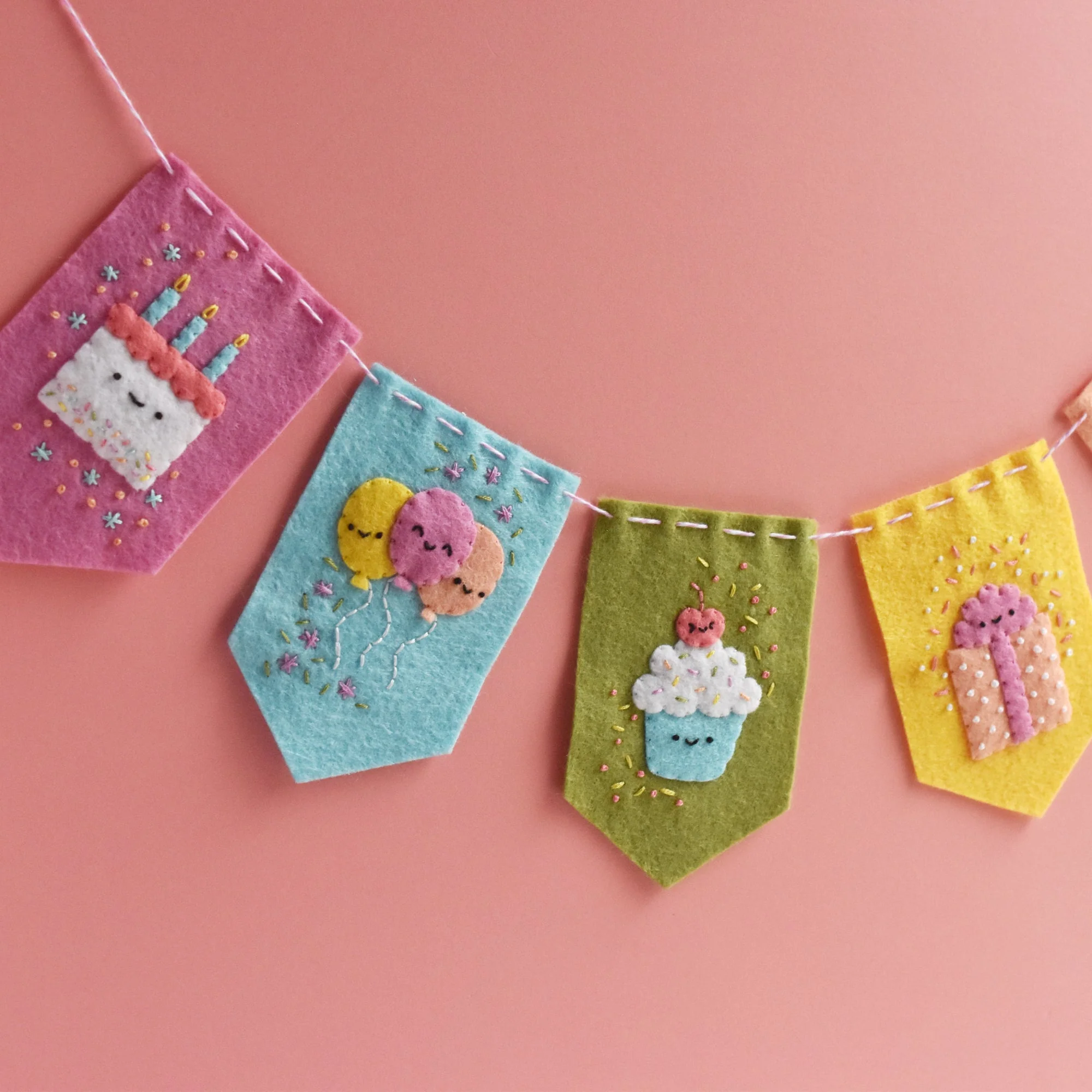 Celebrate Happy Felt Ornament Pattern - Image 8