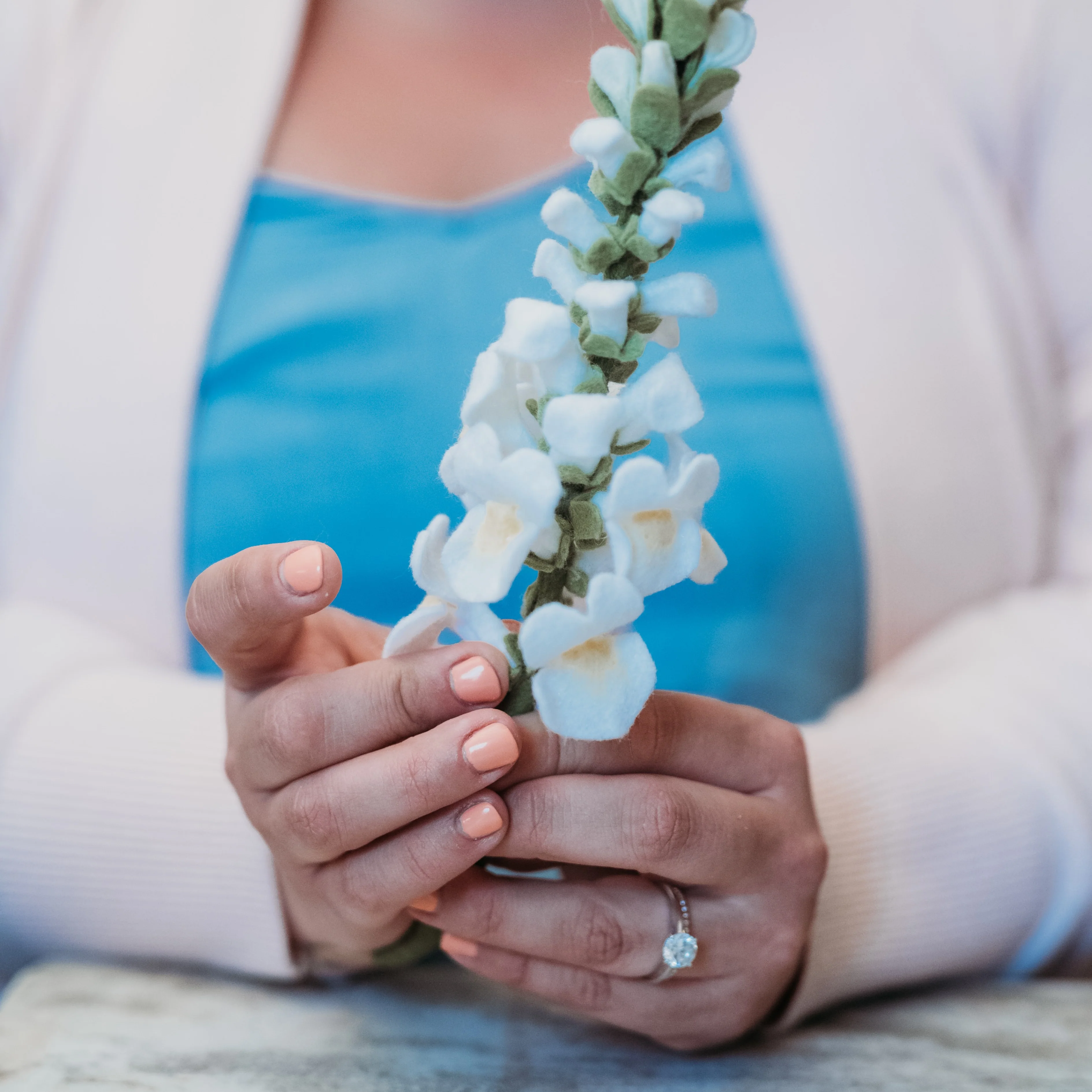 Charm Peony and Snapdragon bouquet, PDF Pattern - Image 6