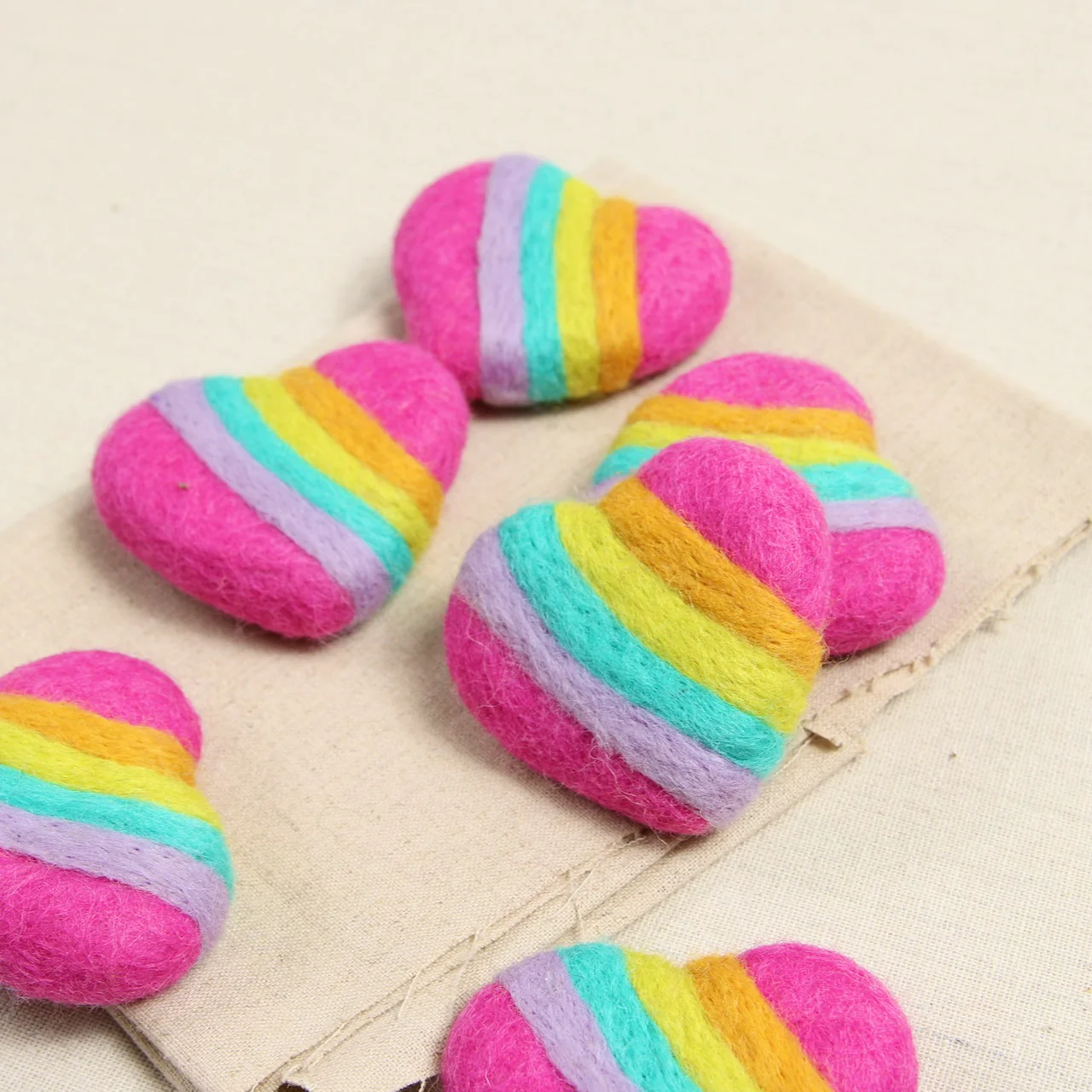 Cheerful Rainbow, Heart Striped - Image 2