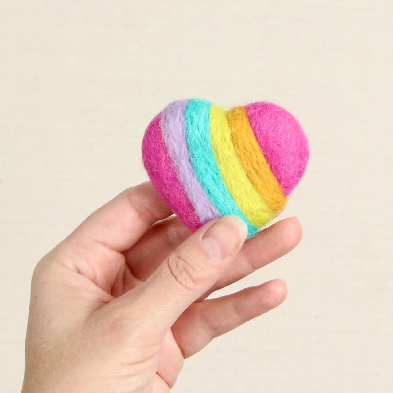 Cheerful Rainbow, Heart Striped - Image 3