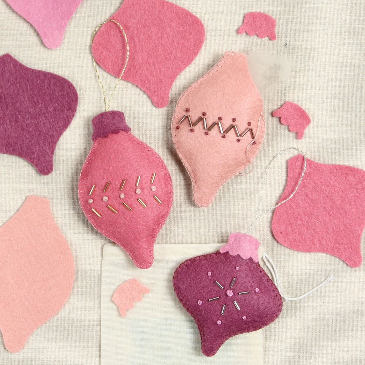 Christmas Ornaments Felt-fetti - Image 2
