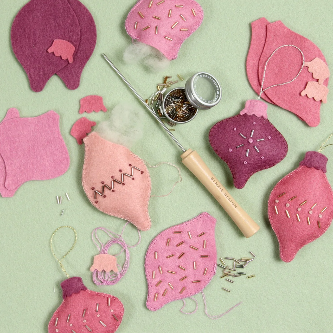 Christmas Ornaments Felt-fetti - Image 3