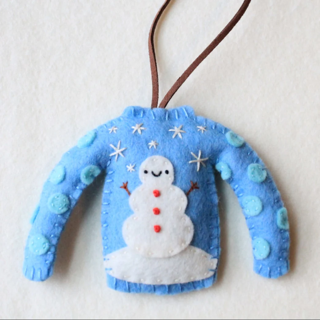 Christmas Sweater Ornaments by BZ Creations - Image 4