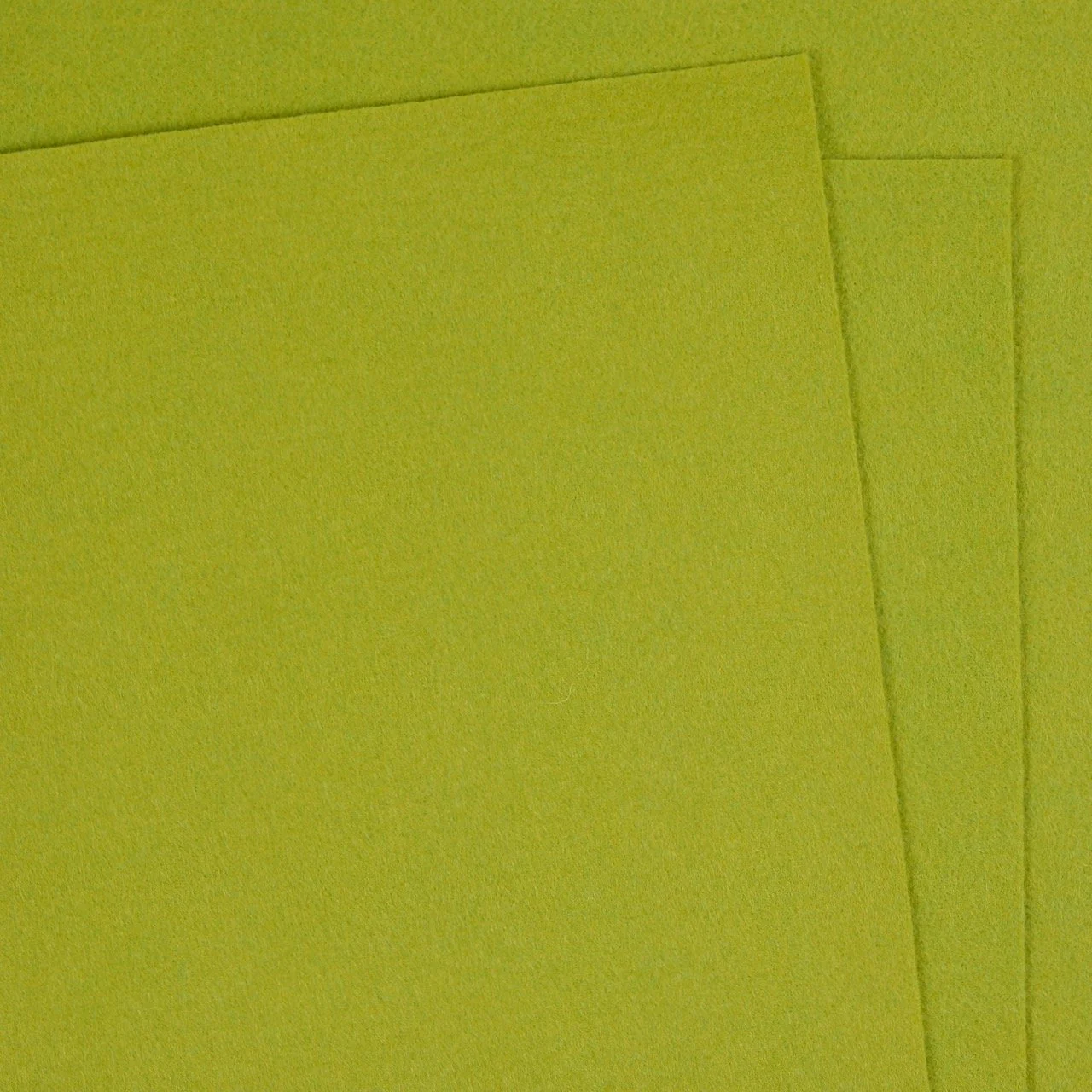 Citron Wool Blend Felt - Image 2