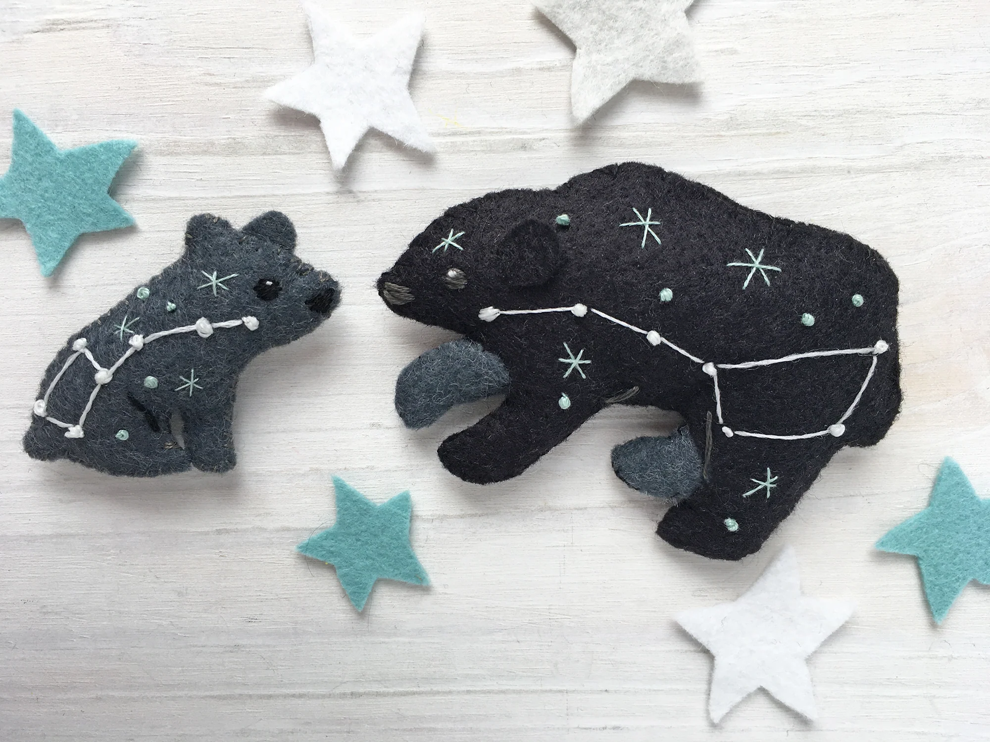 Constellation Animals Felt Pattern - Image 2