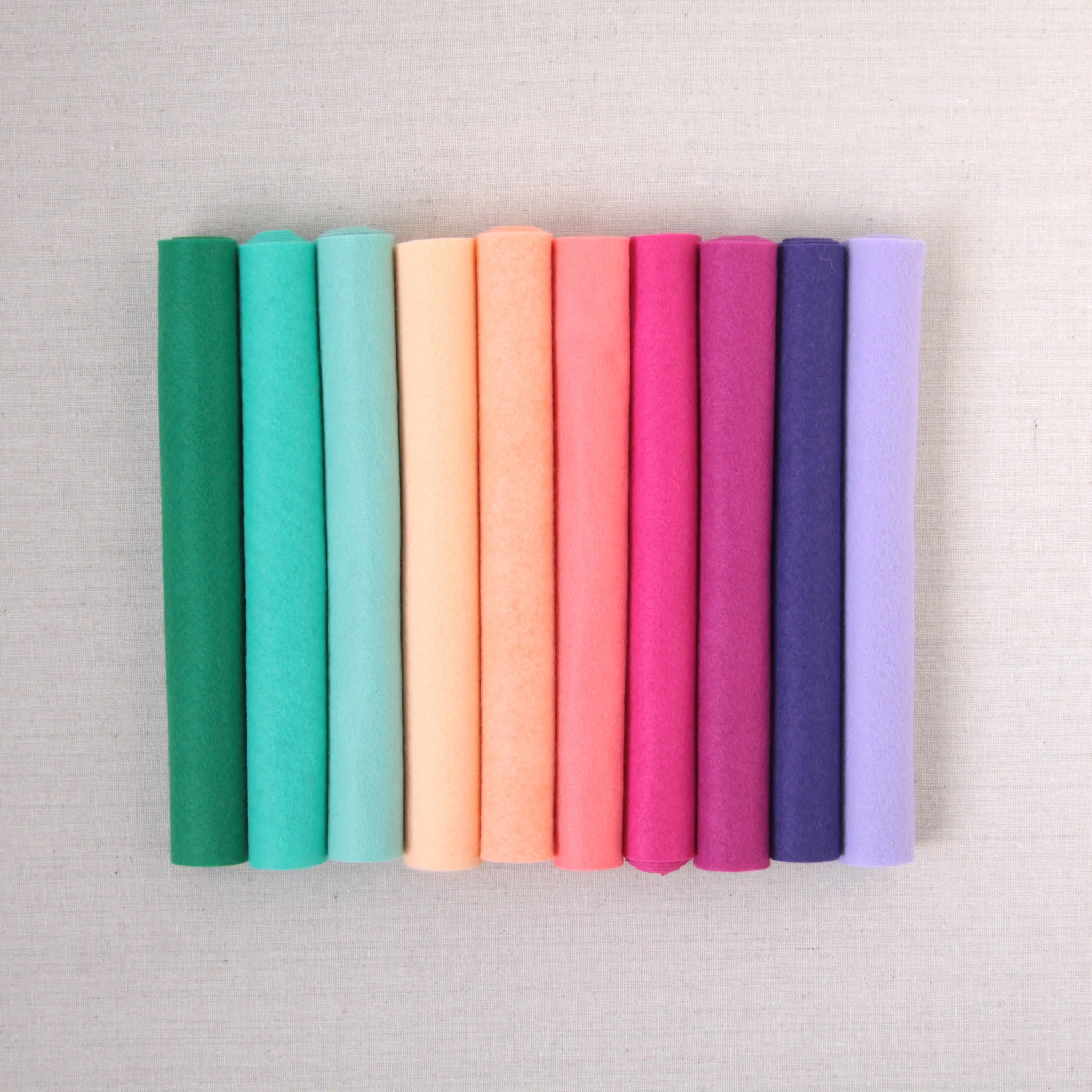 Coral Wool Blend Felt - Image 4