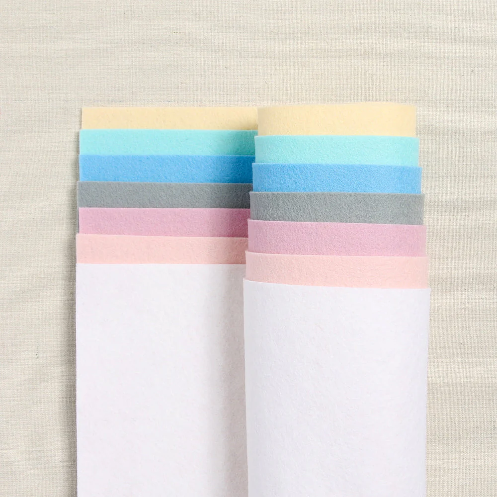 Cornflower Pure Wool Felt - Image 4