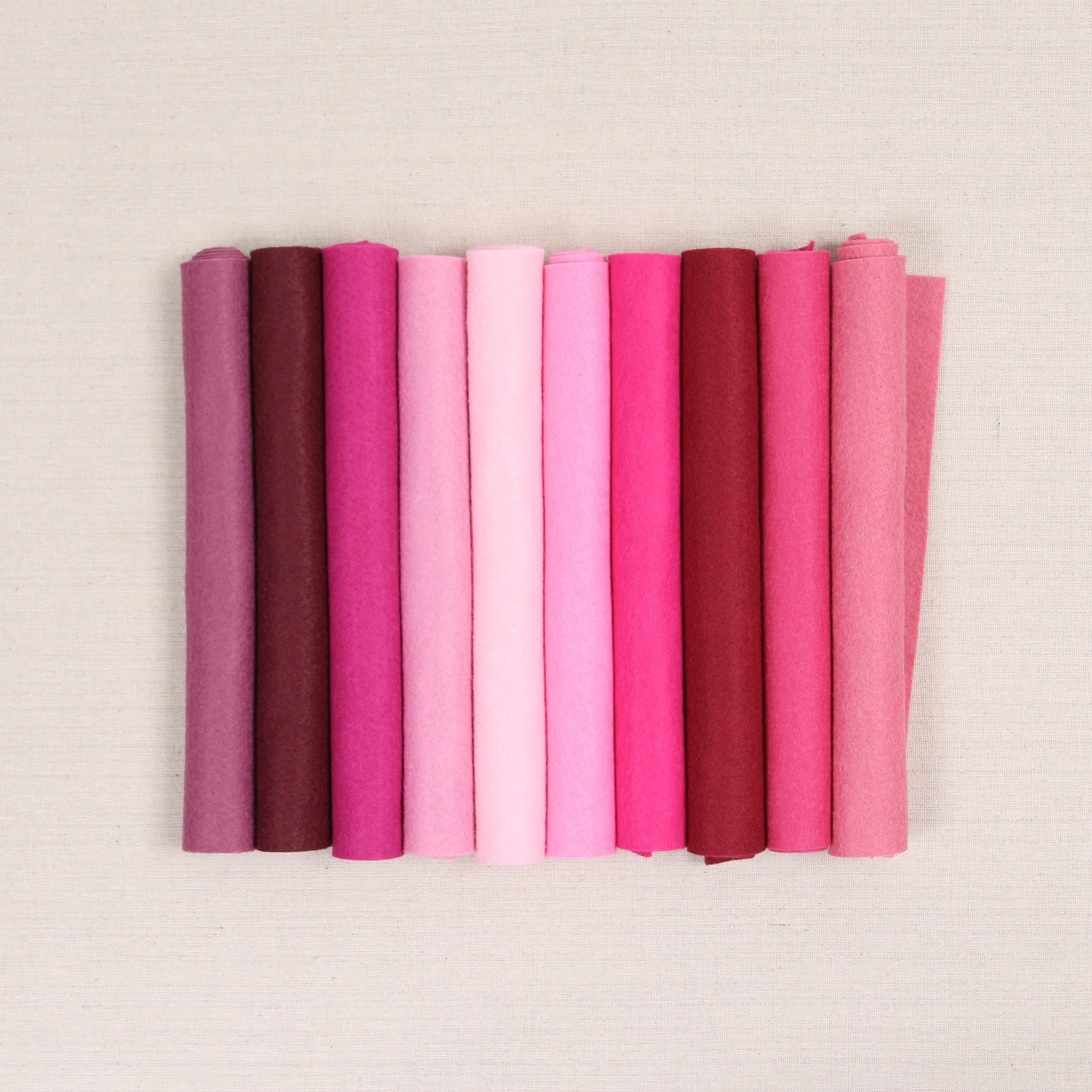 Cranberry Wool Blend Felt - Image 4