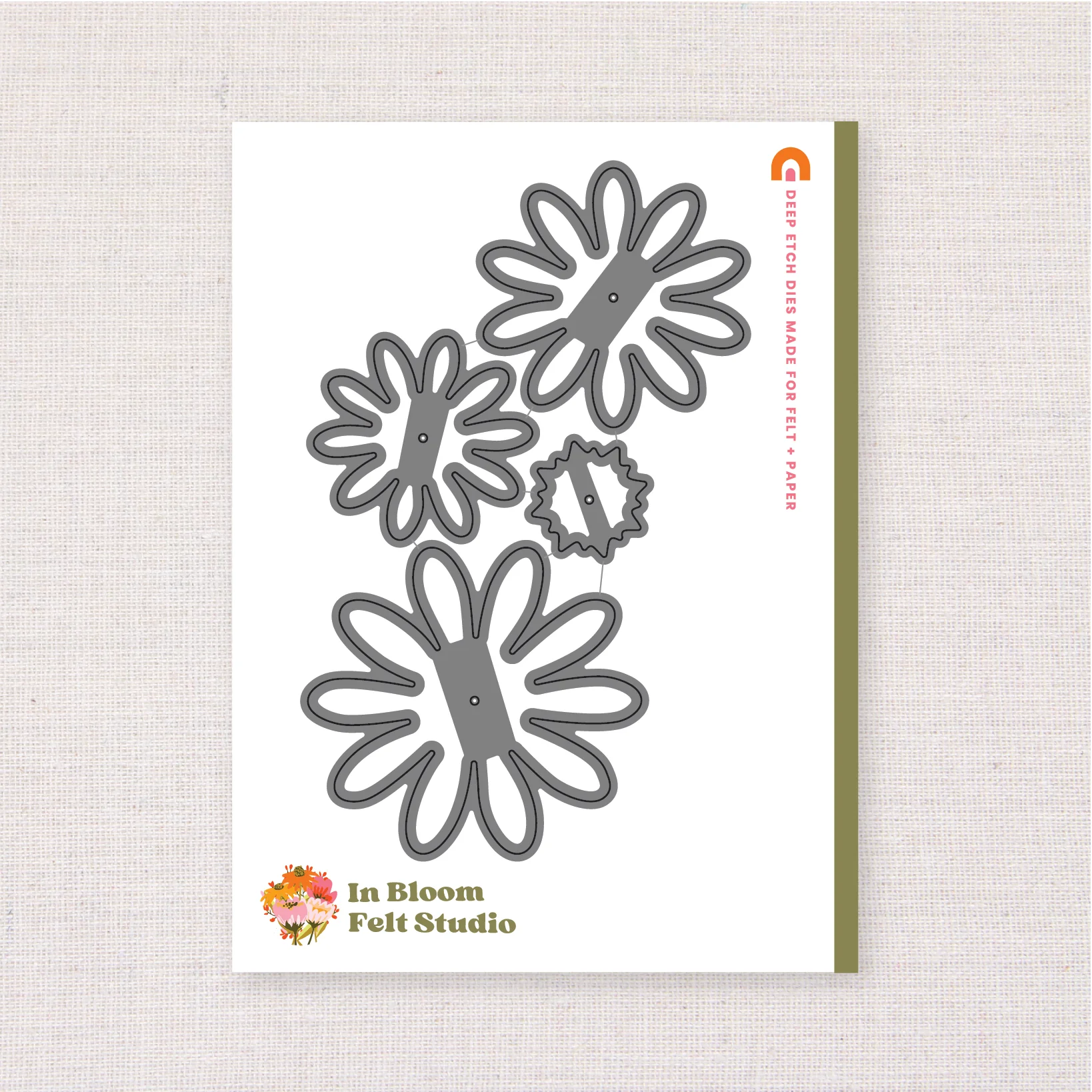 Daisy Flowers Small, Deep Etch Die - Image 2