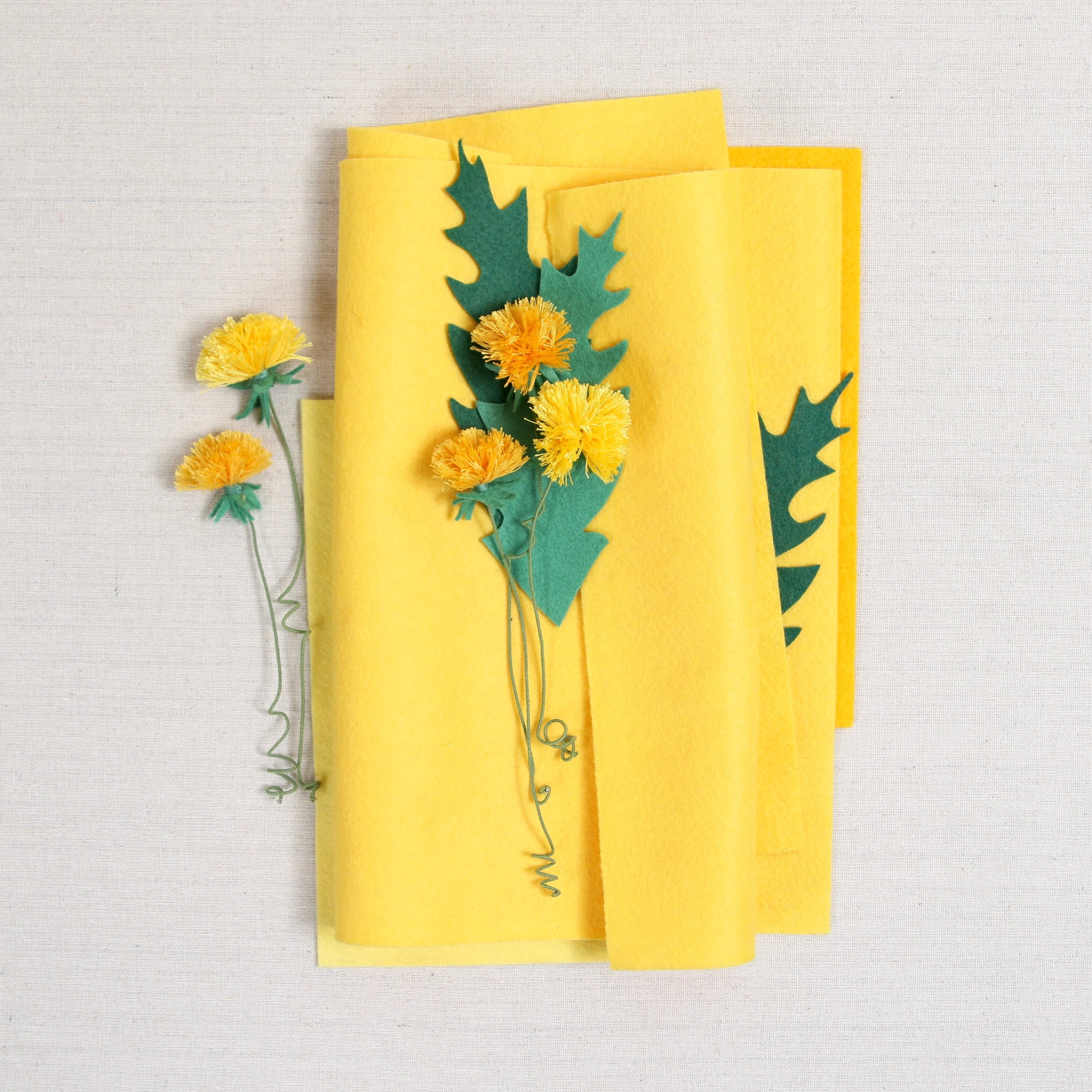 Dandelion Wool Blend Felt - Image 4