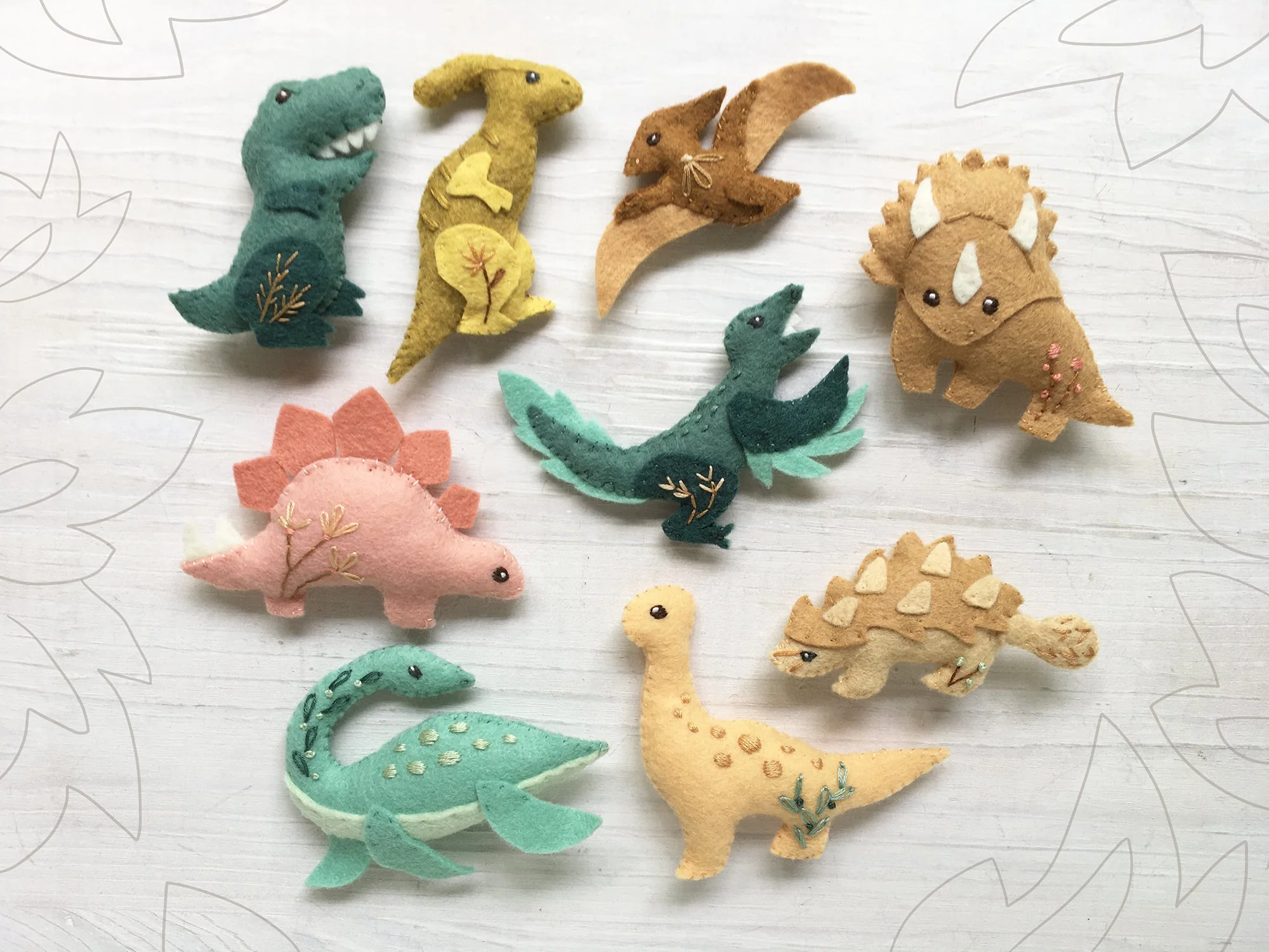 Dinosaurs Pattern - Image 2