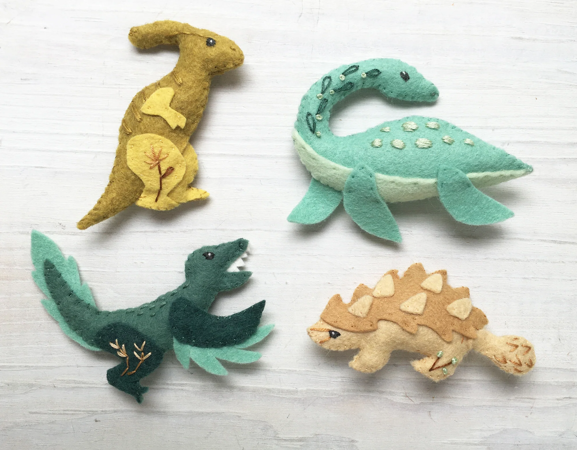 Dinosaurs Felt Pattern - Image 4