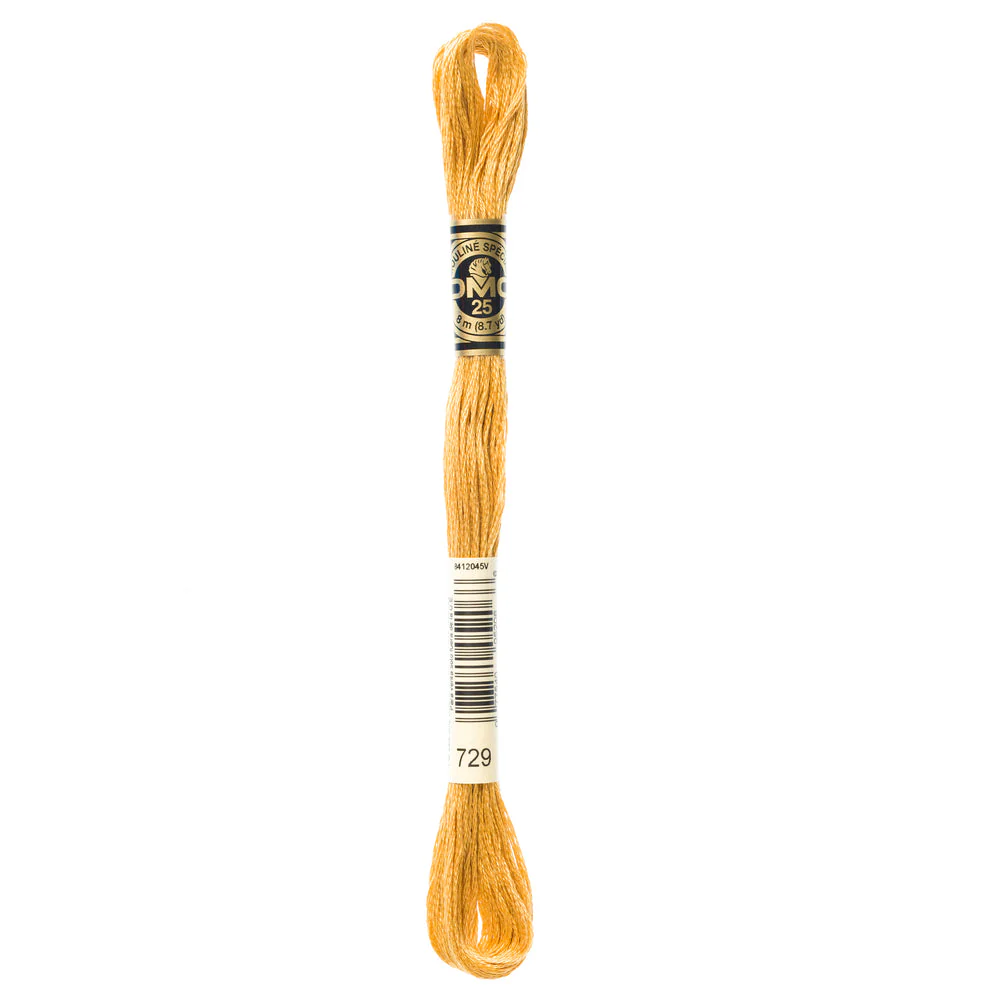 DMC Embroidery Floss, Yellow Palette - Image 20