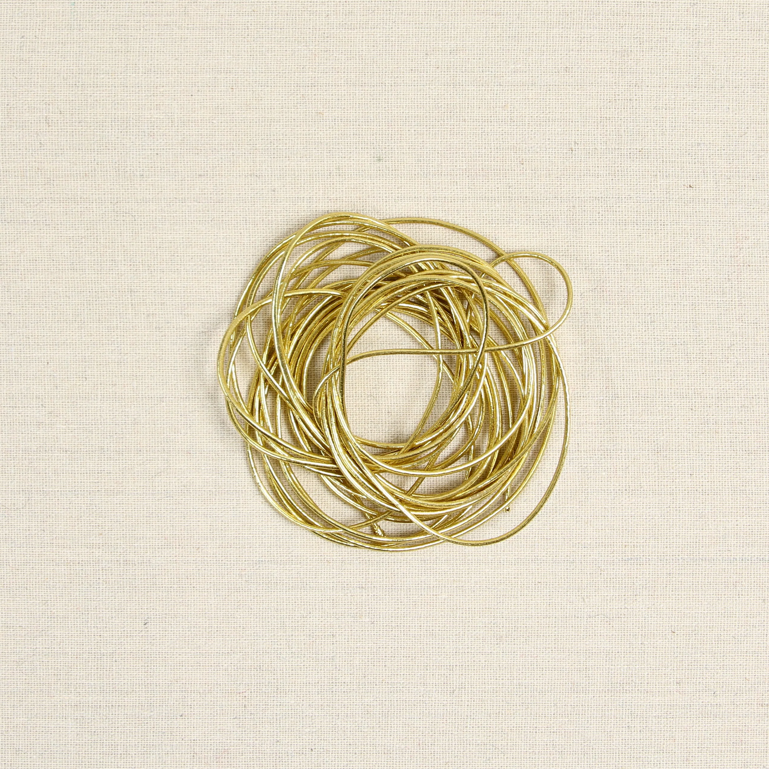 Elastic Cording, Gold - Image 3