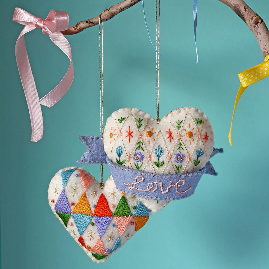 Embroidered Hearts by Sewyeah - Image 2