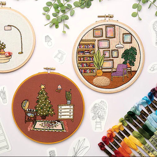 Embroidered Interiors Book - Image 3