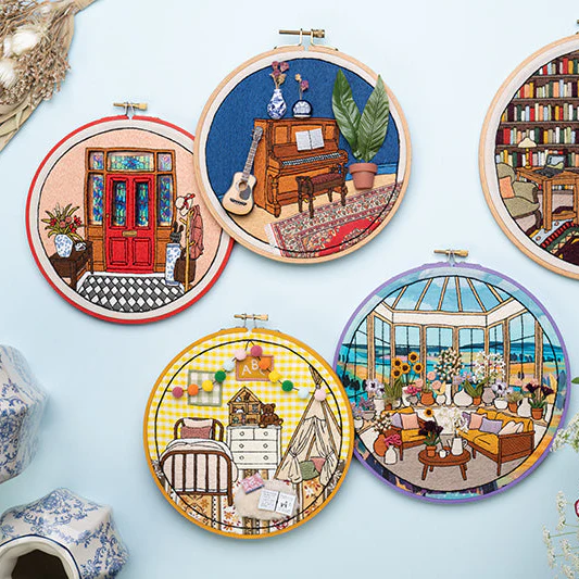 Embroidered Interiors Book - Image 6