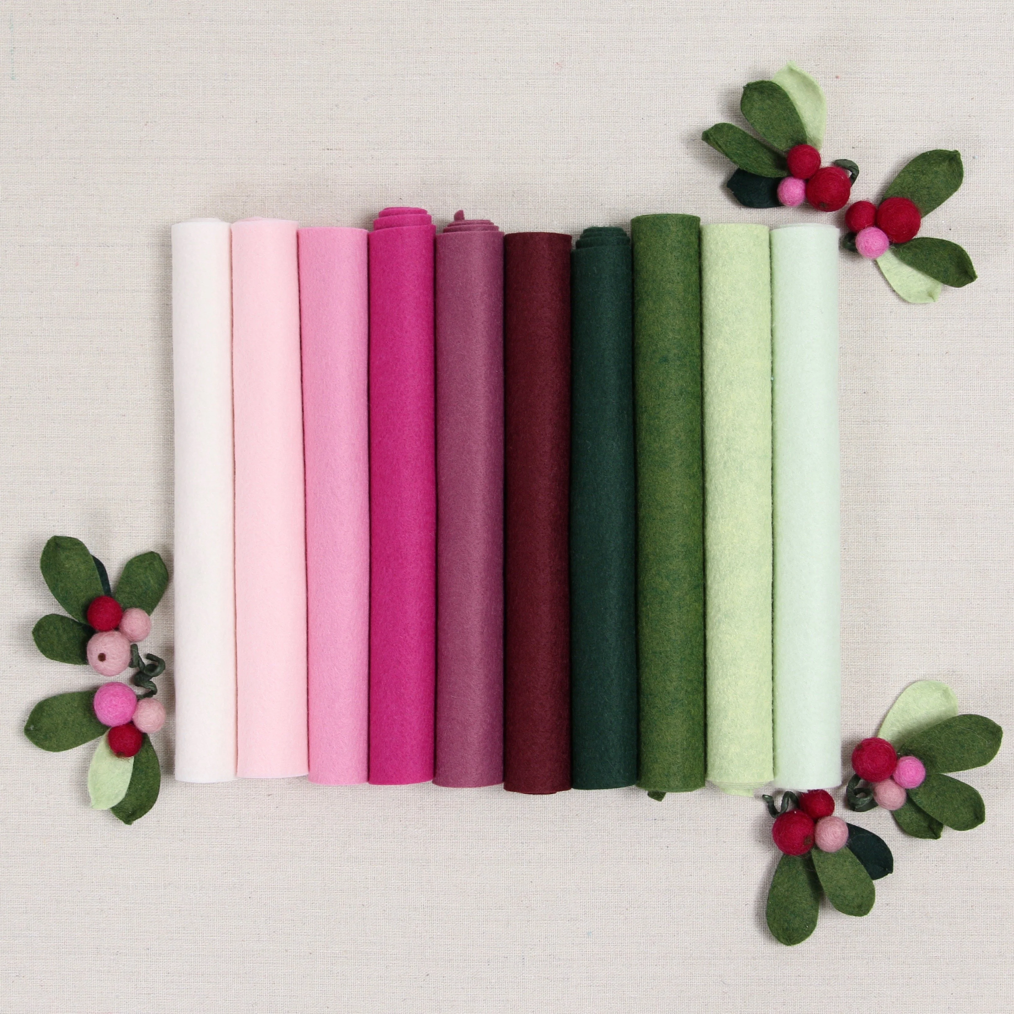 Evergreen Wool Blend Felt - Image 3