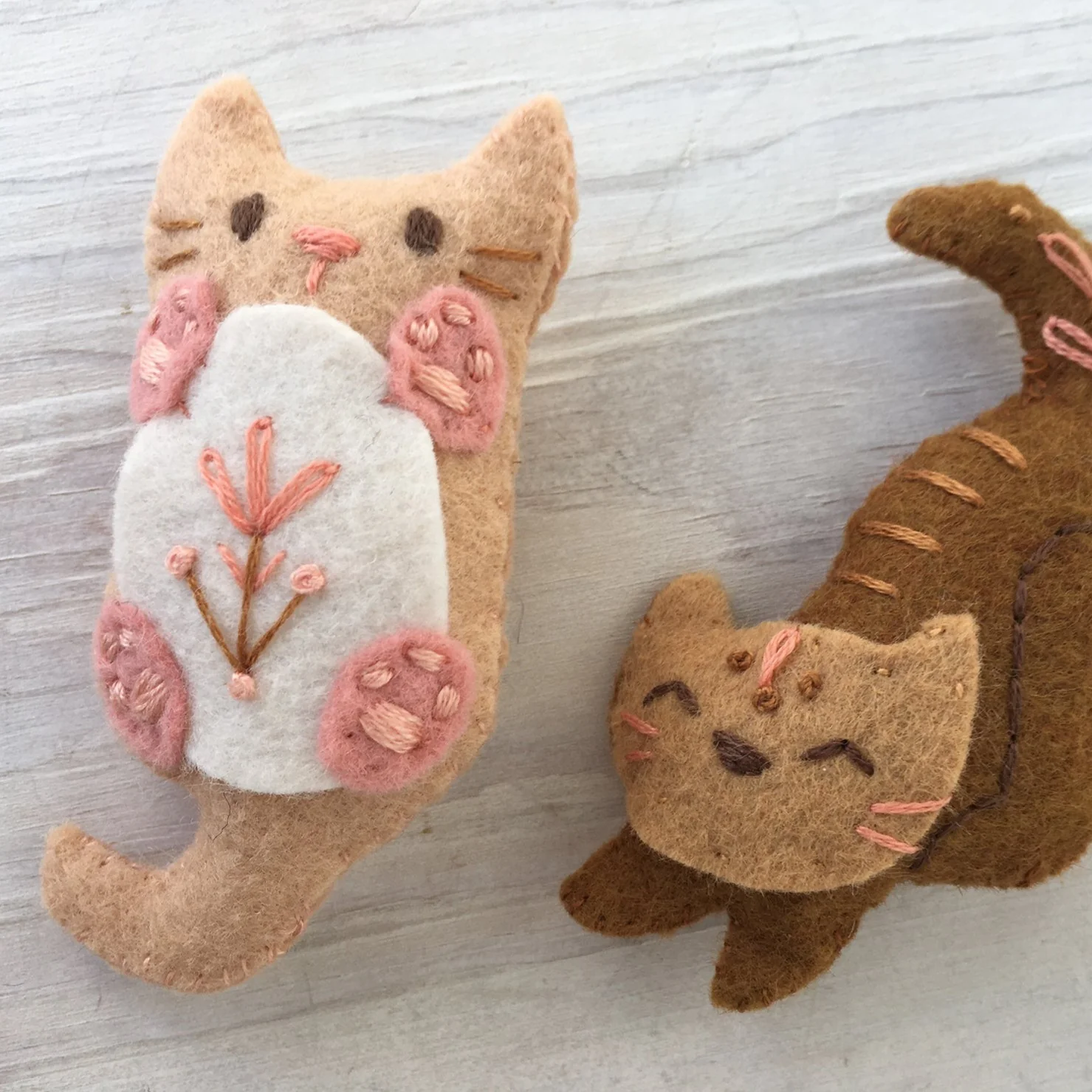 Fat Kitties Felt Pattern - Image 3