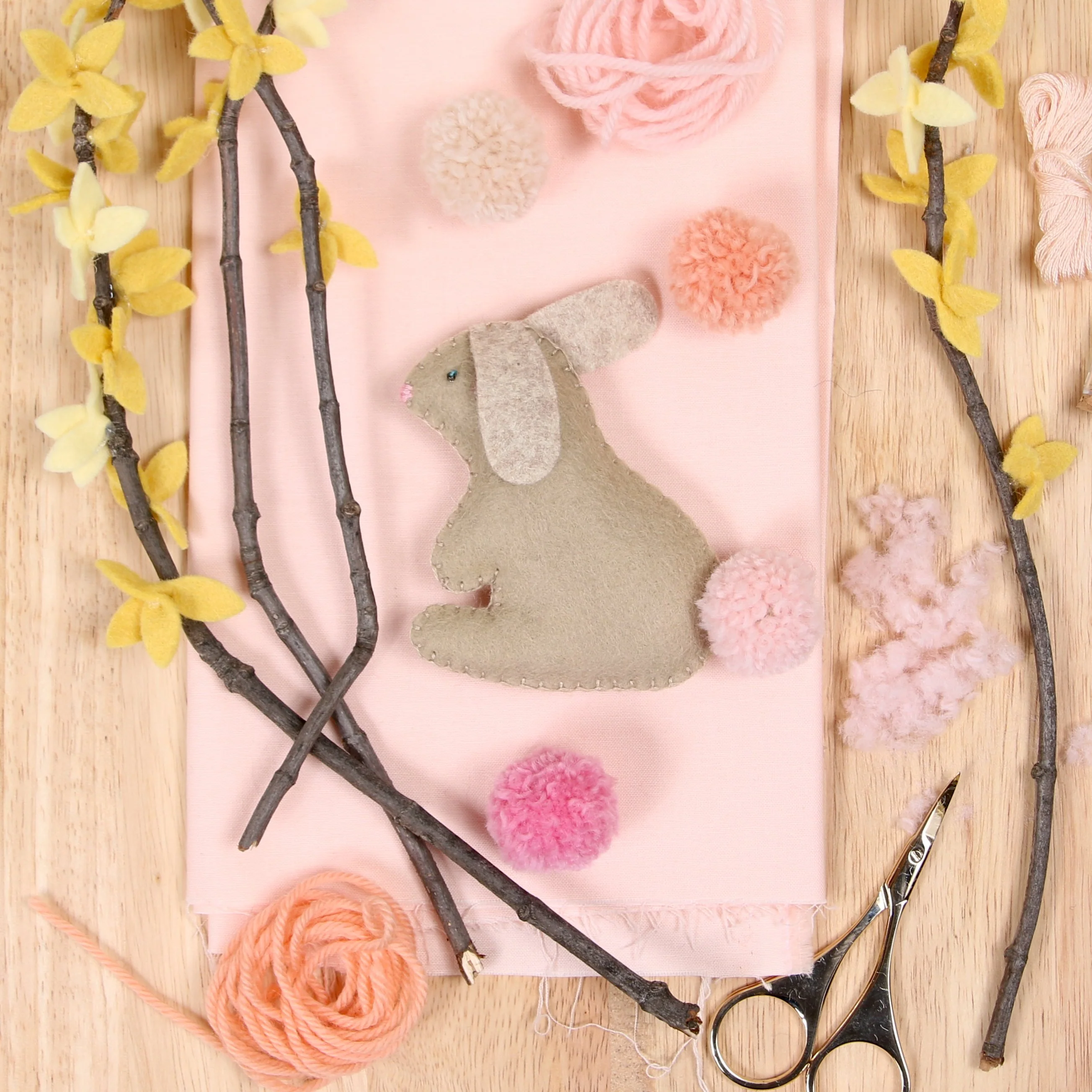 Felt-fetti Bunny, Die Cut Shapes - Image 2