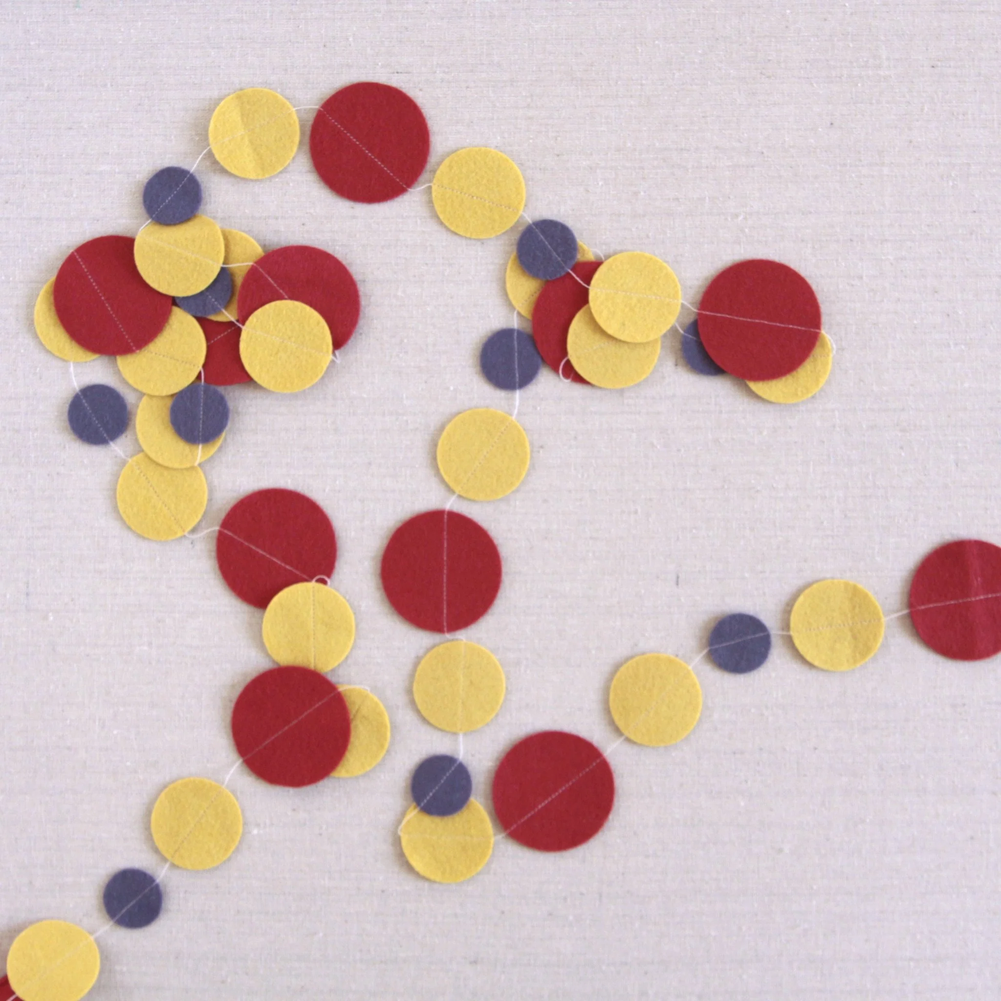 Felt-fetti Circles, die cut shapes - Image 4