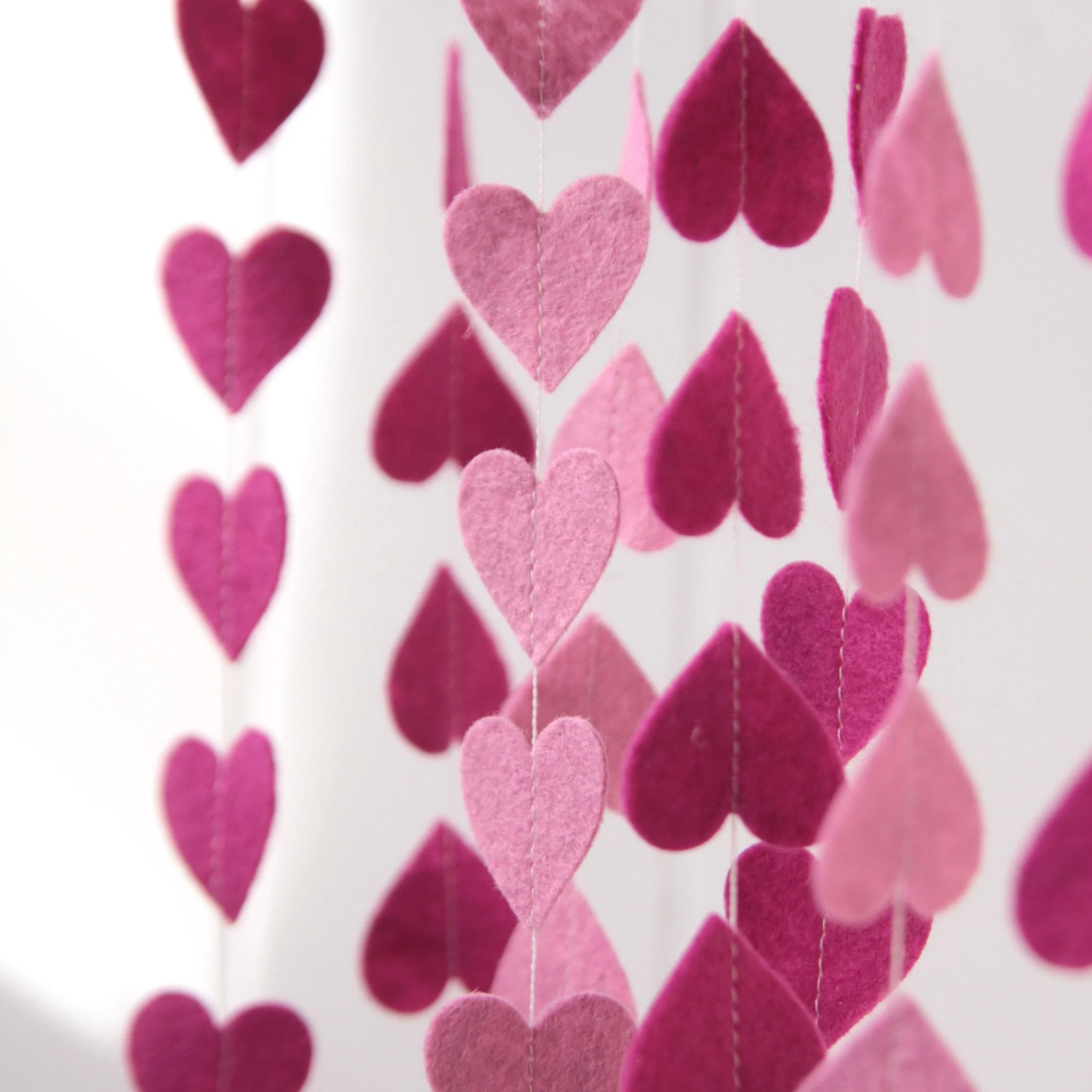Felt-fetti Small Hearts, die cut shapes - Image 3