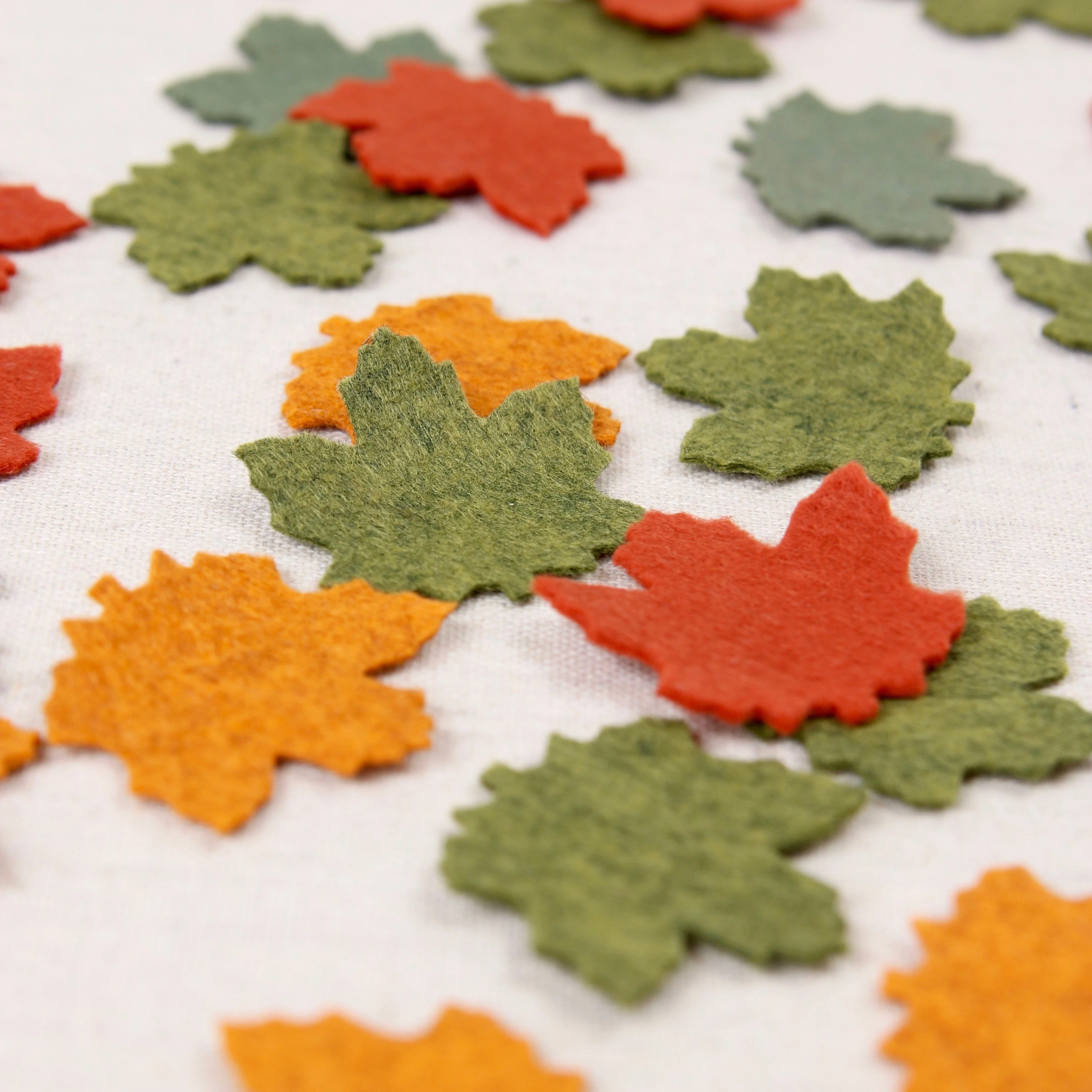 Felt-fetti Maple Leaves, die cut shapes - Image 3