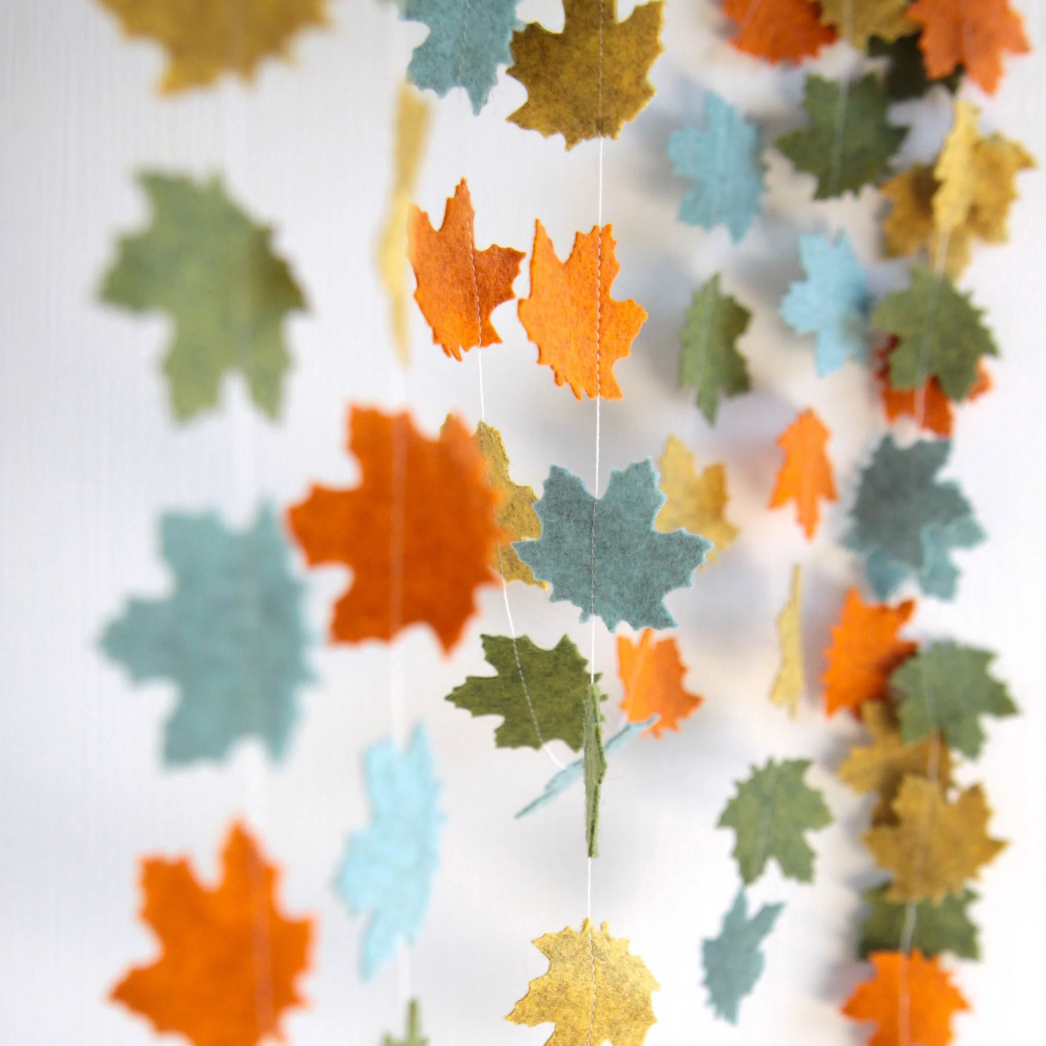 Felt-fetti Maple Leaves, die cut shapes - Image 5