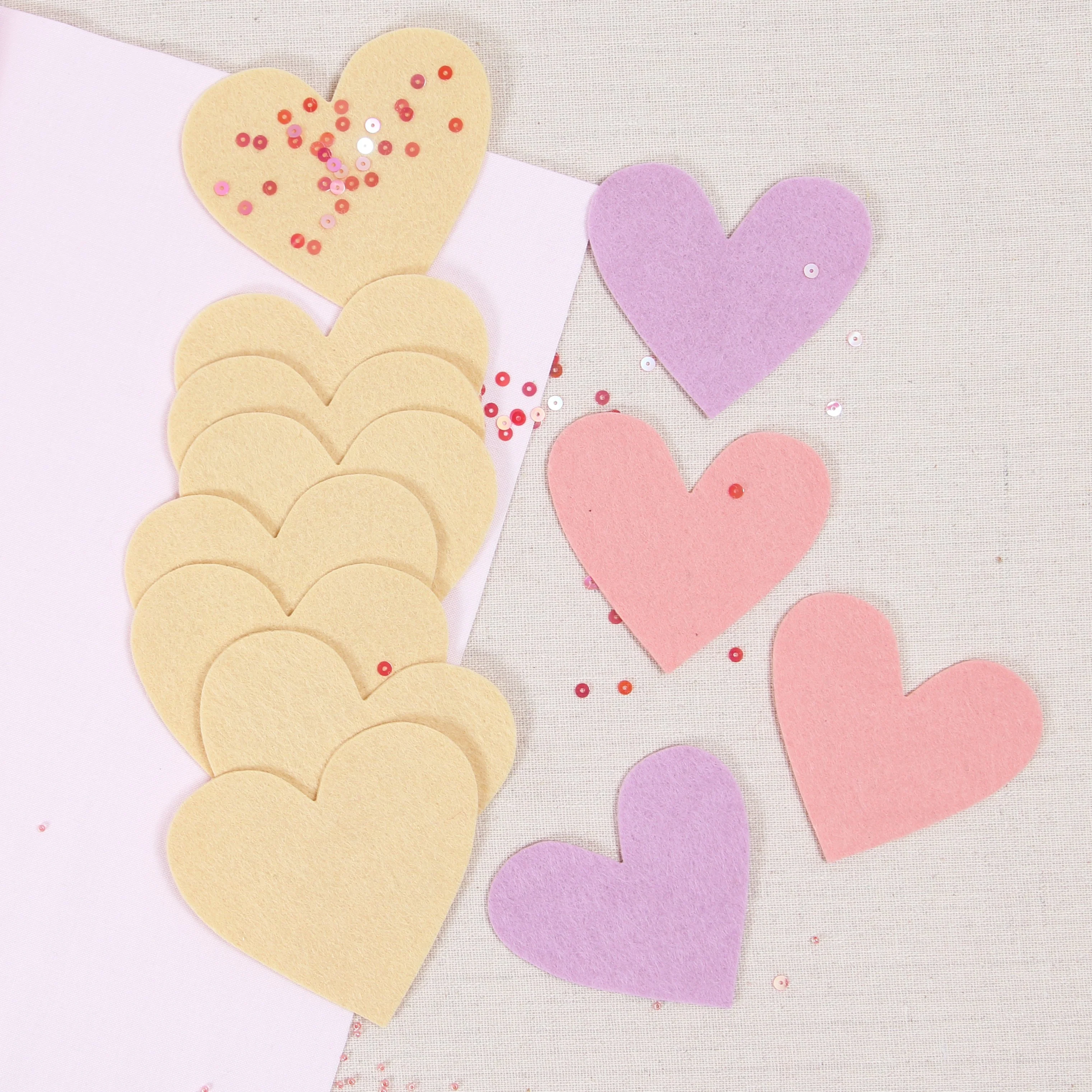 Felt-fetti Sweet Hearts, Die Cut Shapes - Image 4