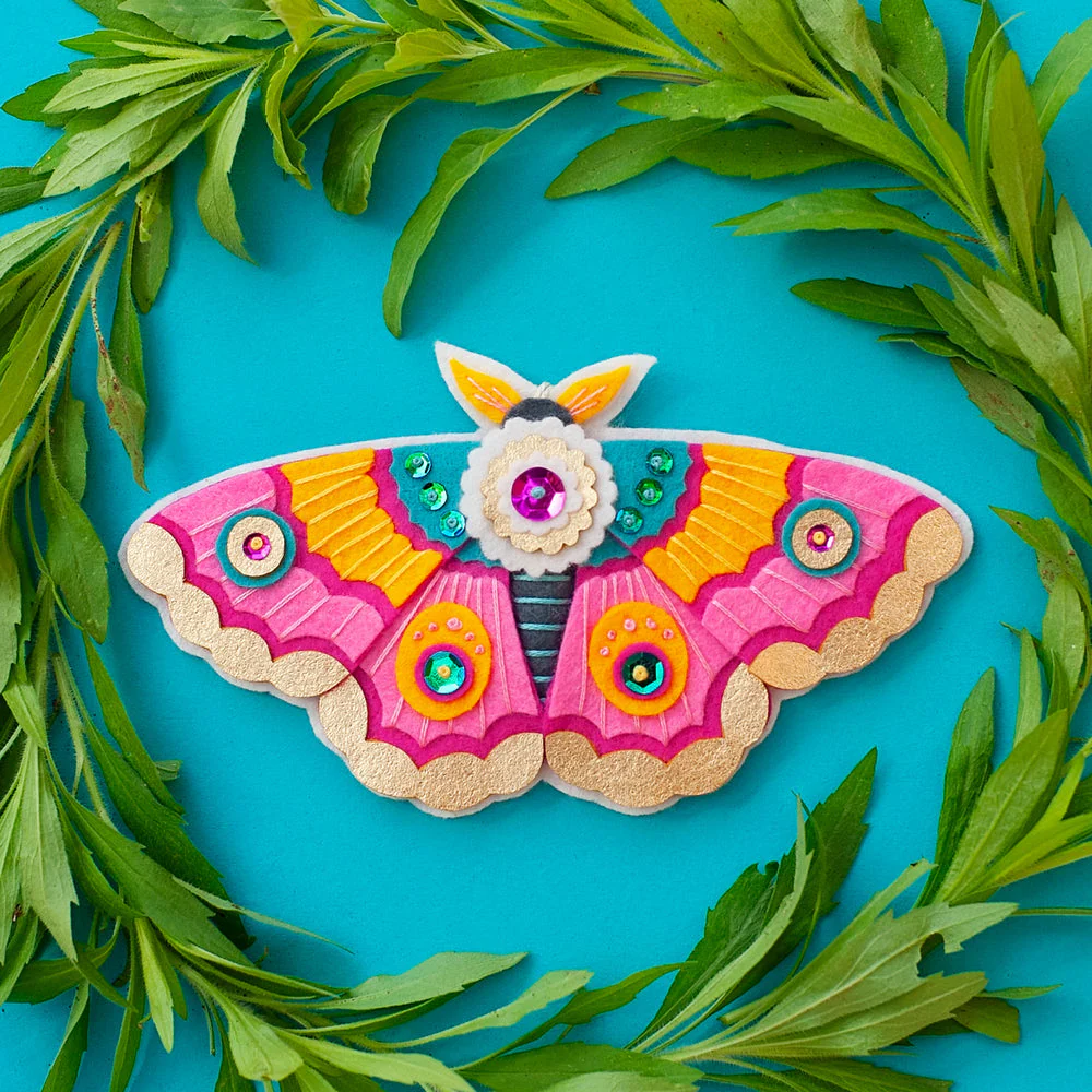 Felt Moth Ornament Kit-Wholesale - Image 3