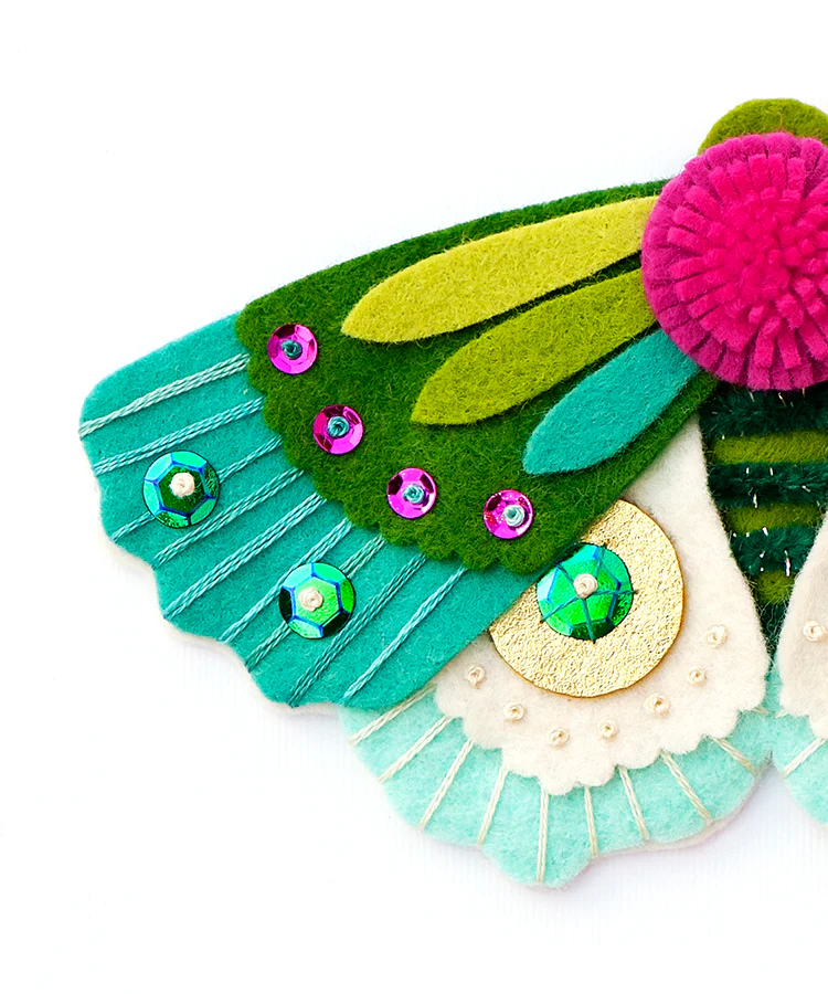 Felt Moth Ornament Kit-Wholesale - Image 6