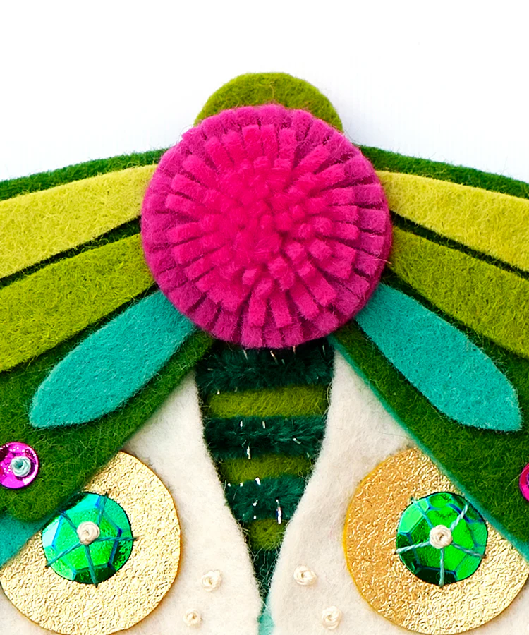 Felt Moth Ornament Kit-Wholesale - Image 7